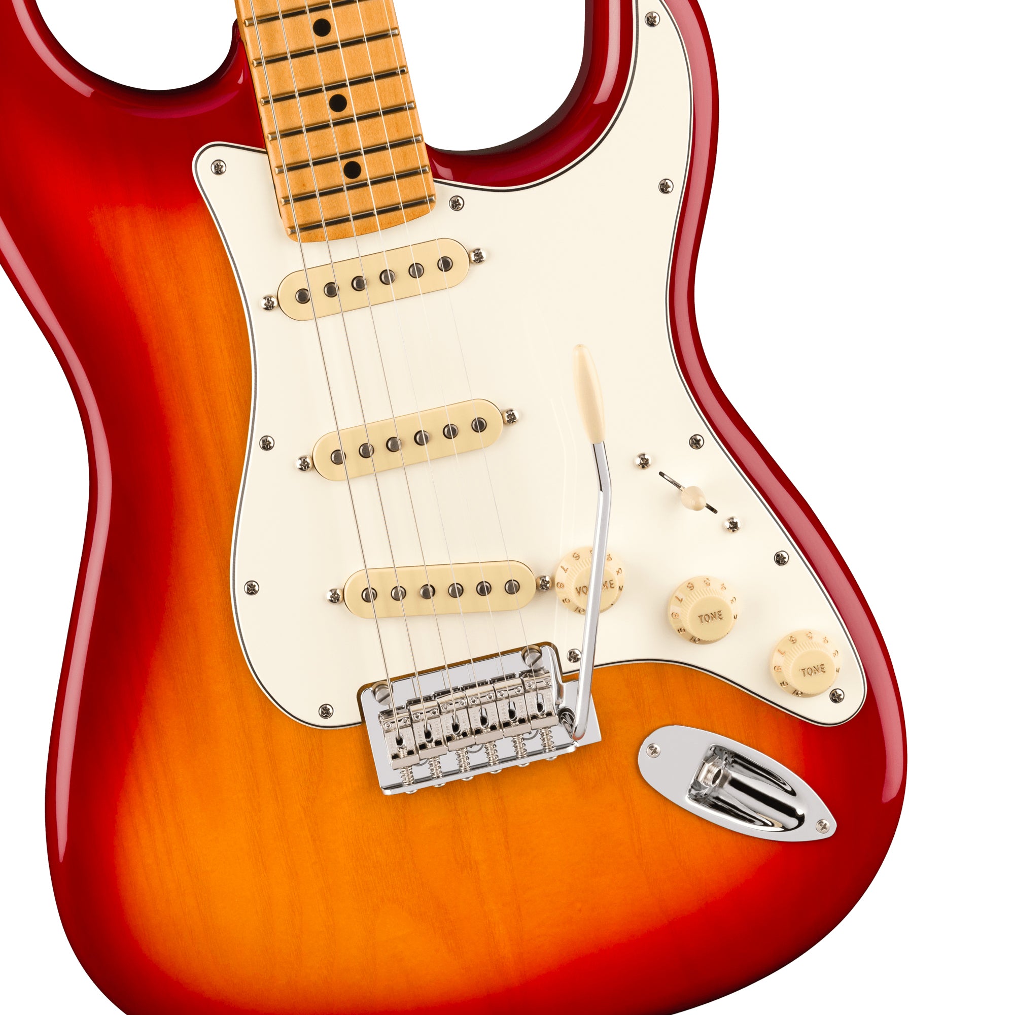 Fender Player II Stratocaster Chambered Ash MN - Aged Cherry Burst