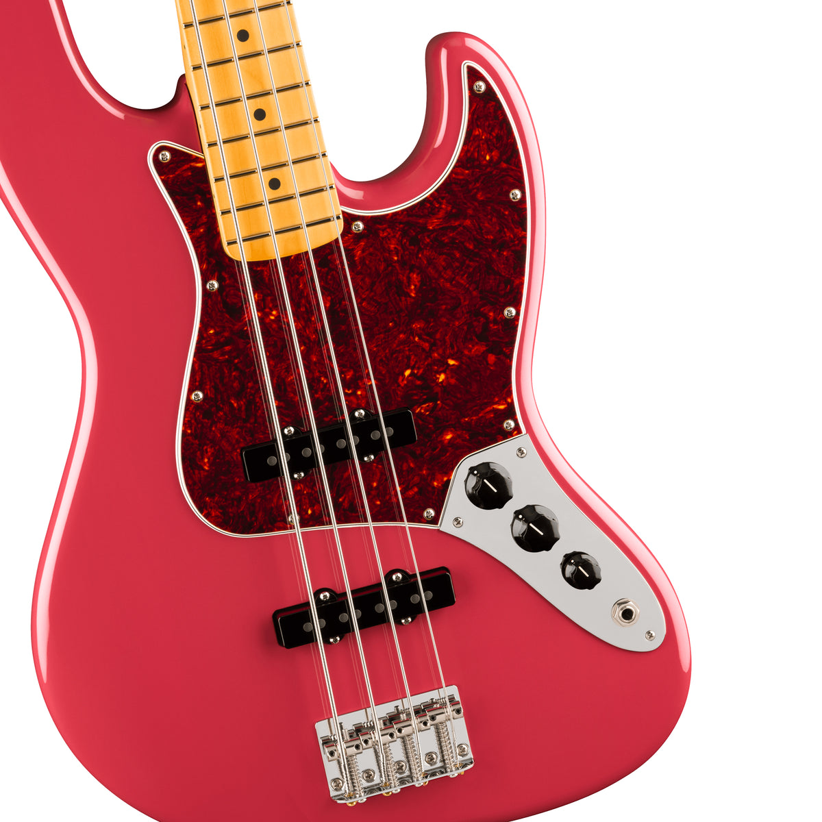 Fender American Professional Classic Jazz Bass - Faded Dakota Red