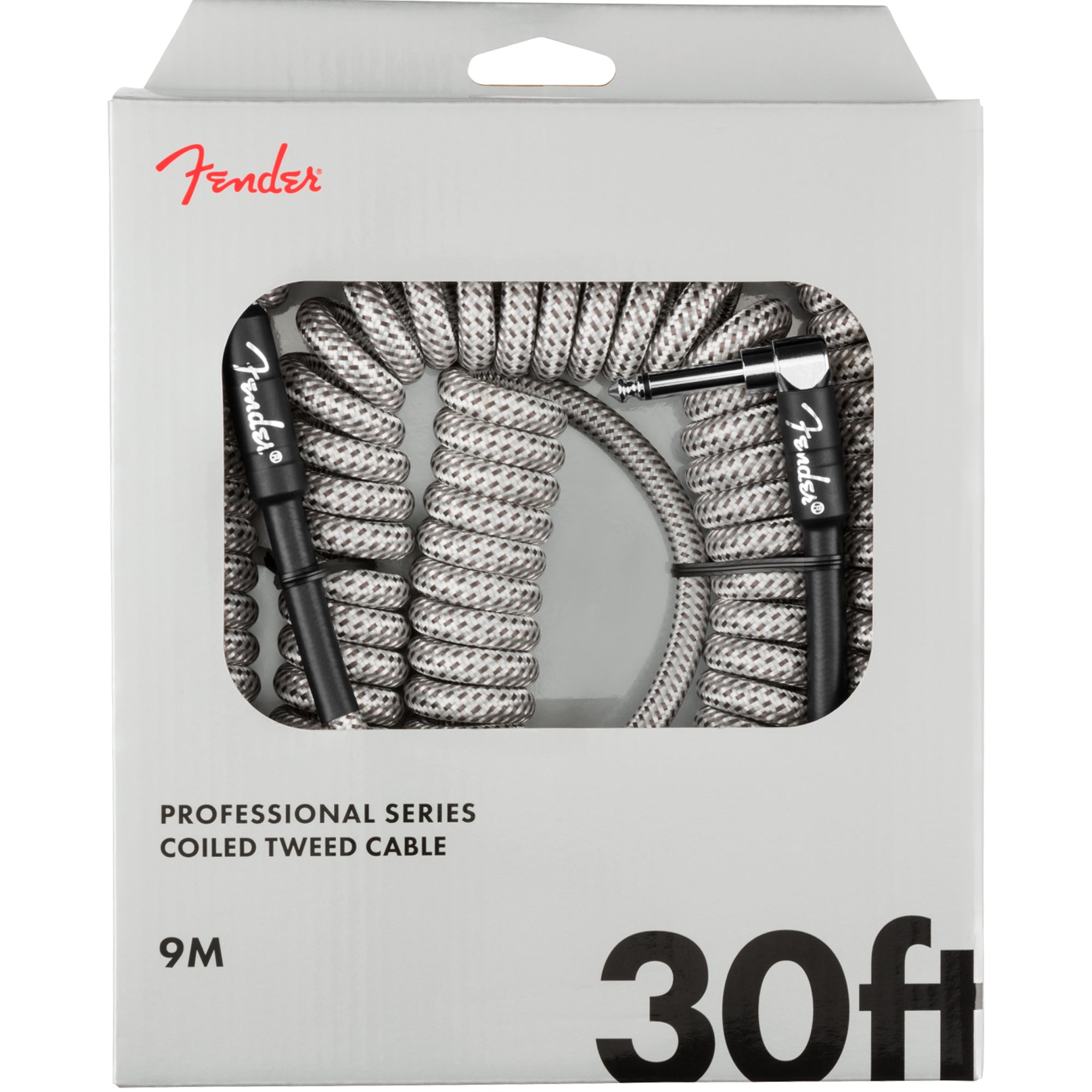 Fender Pro Series Tweed Coil 30' - White Tweed