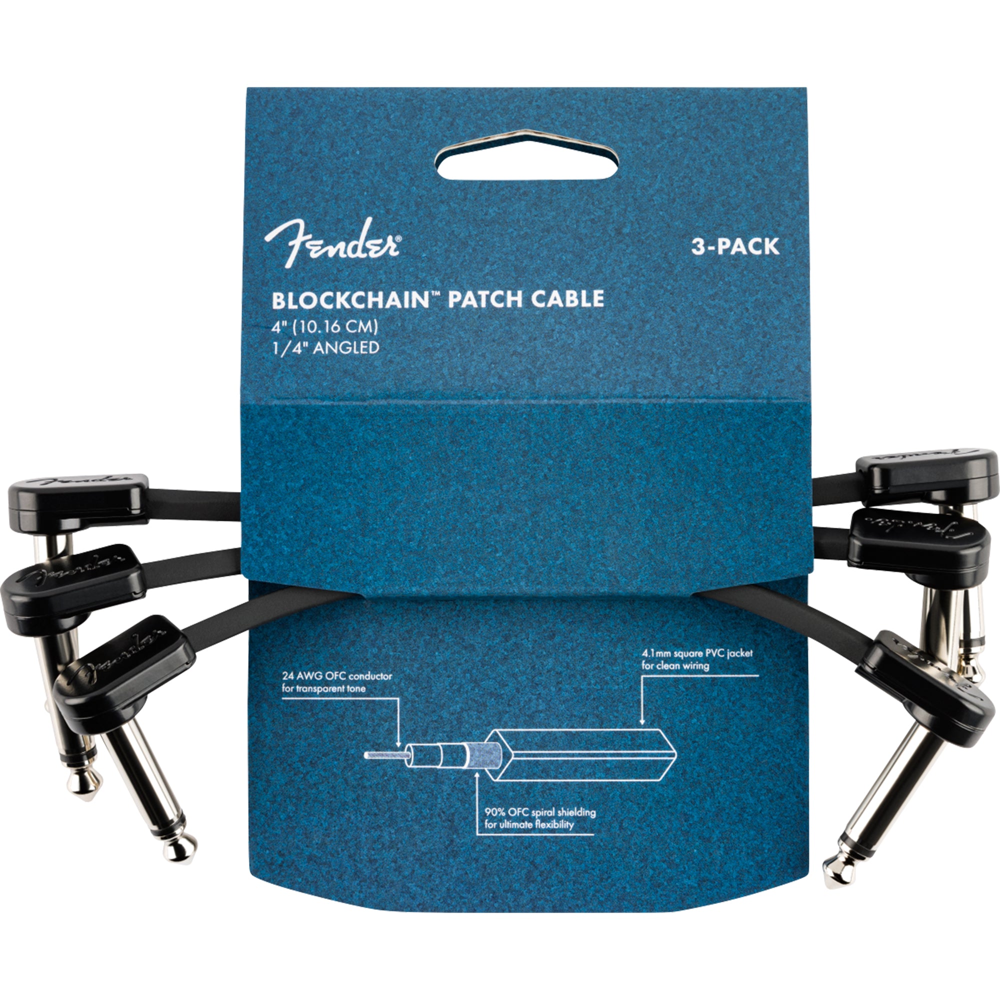Fender Blockchain Patch Cables 3-Pack