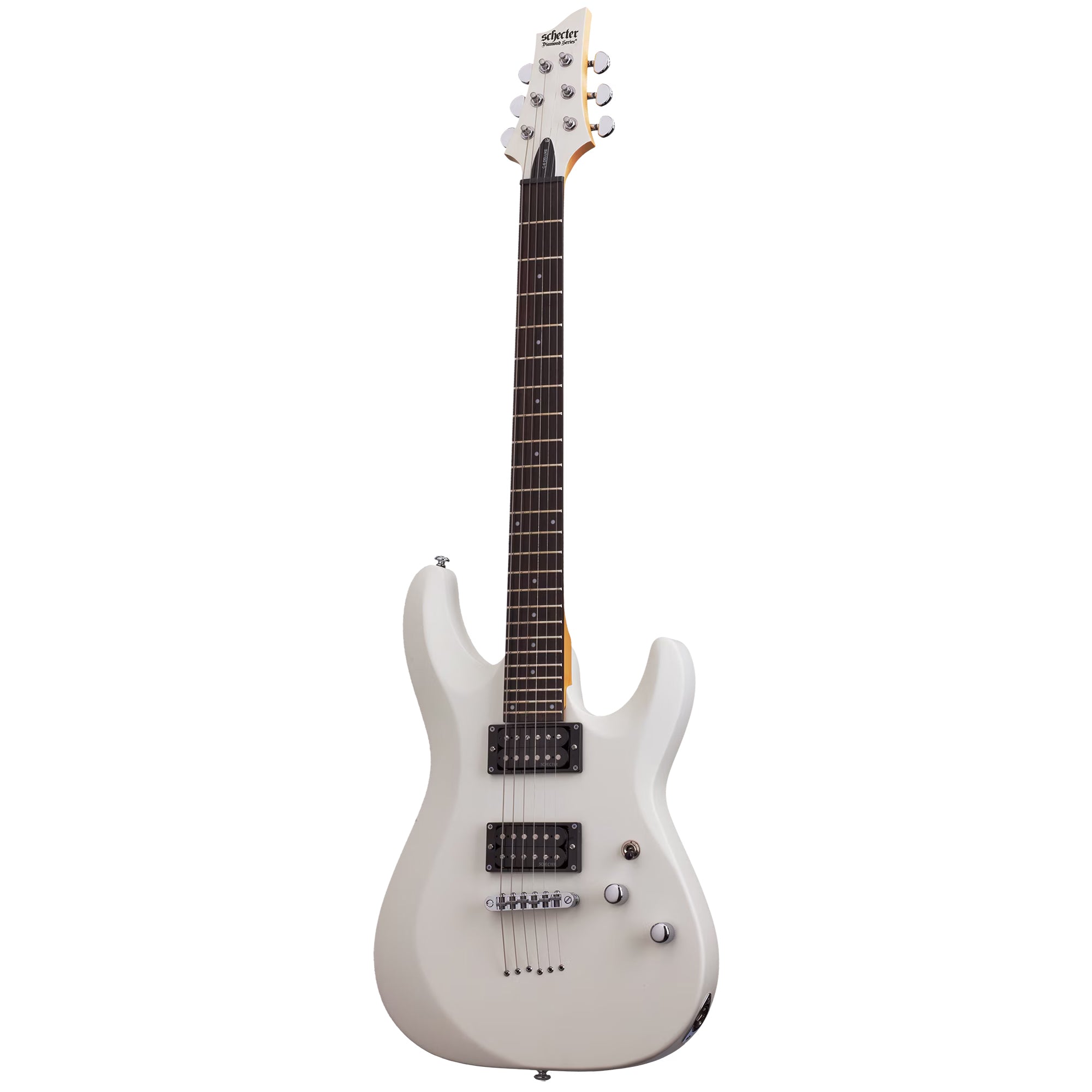 Schecter C-6 Deluxe - Satin White