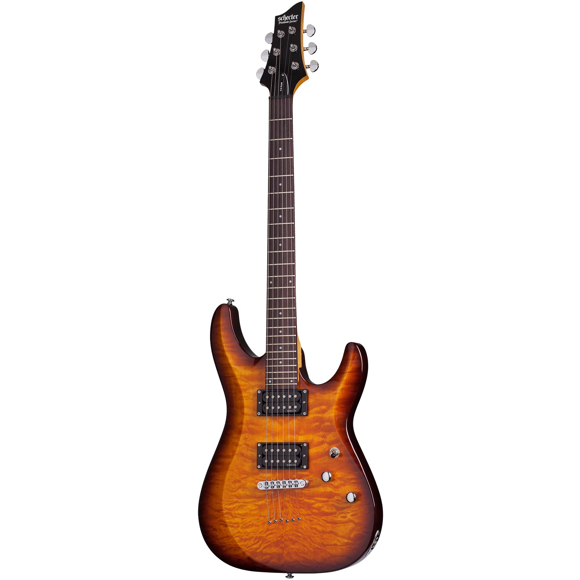 Schecter C-6 Plus - Vintage Sunburst