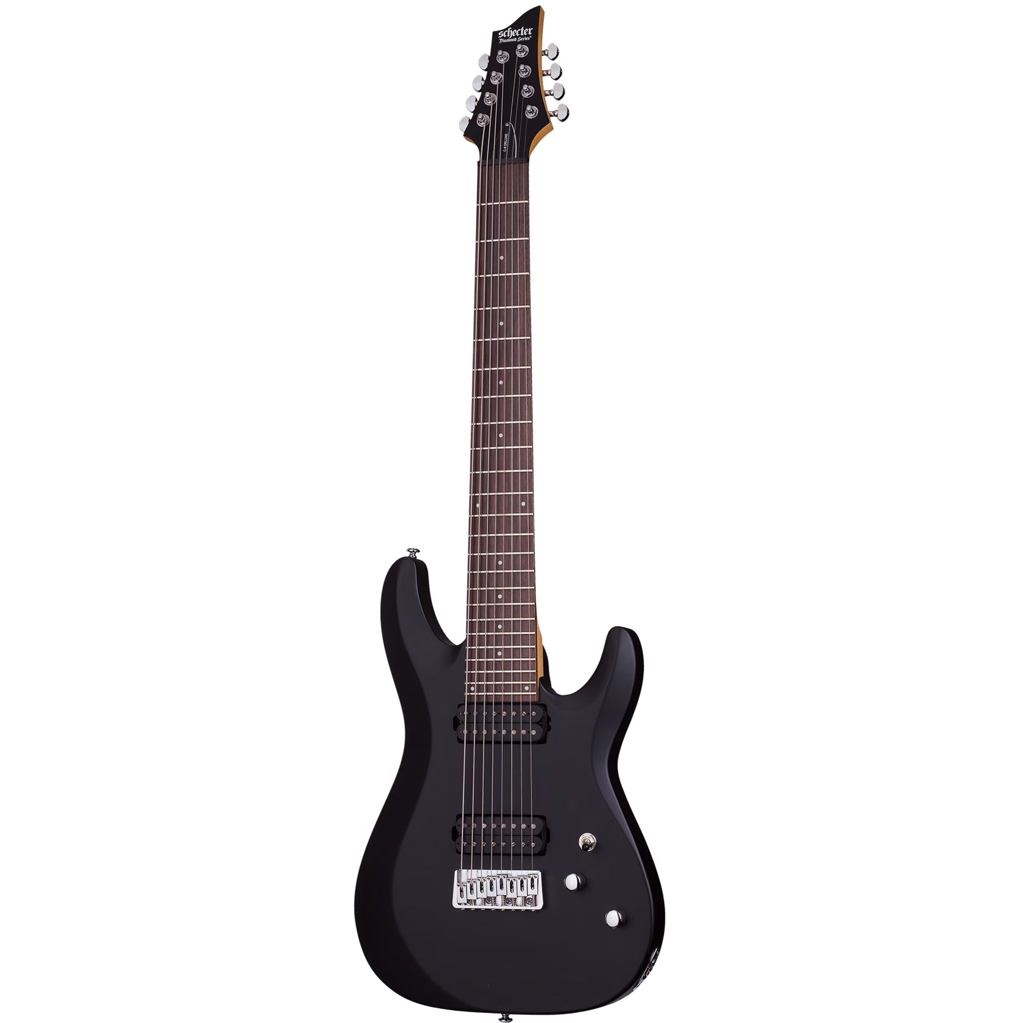 Schecter C-8 Deluxe - Satin Black
