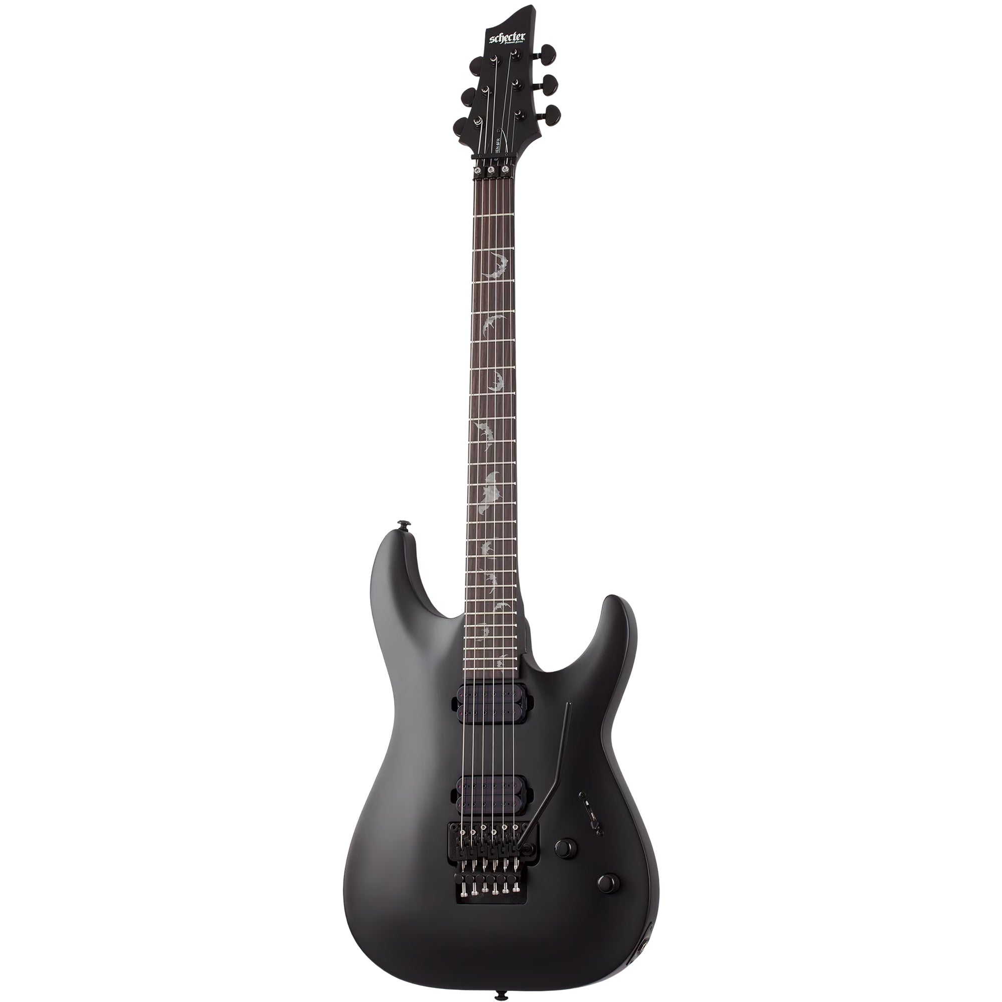 Schecter Damien-6 FR - Satin Black