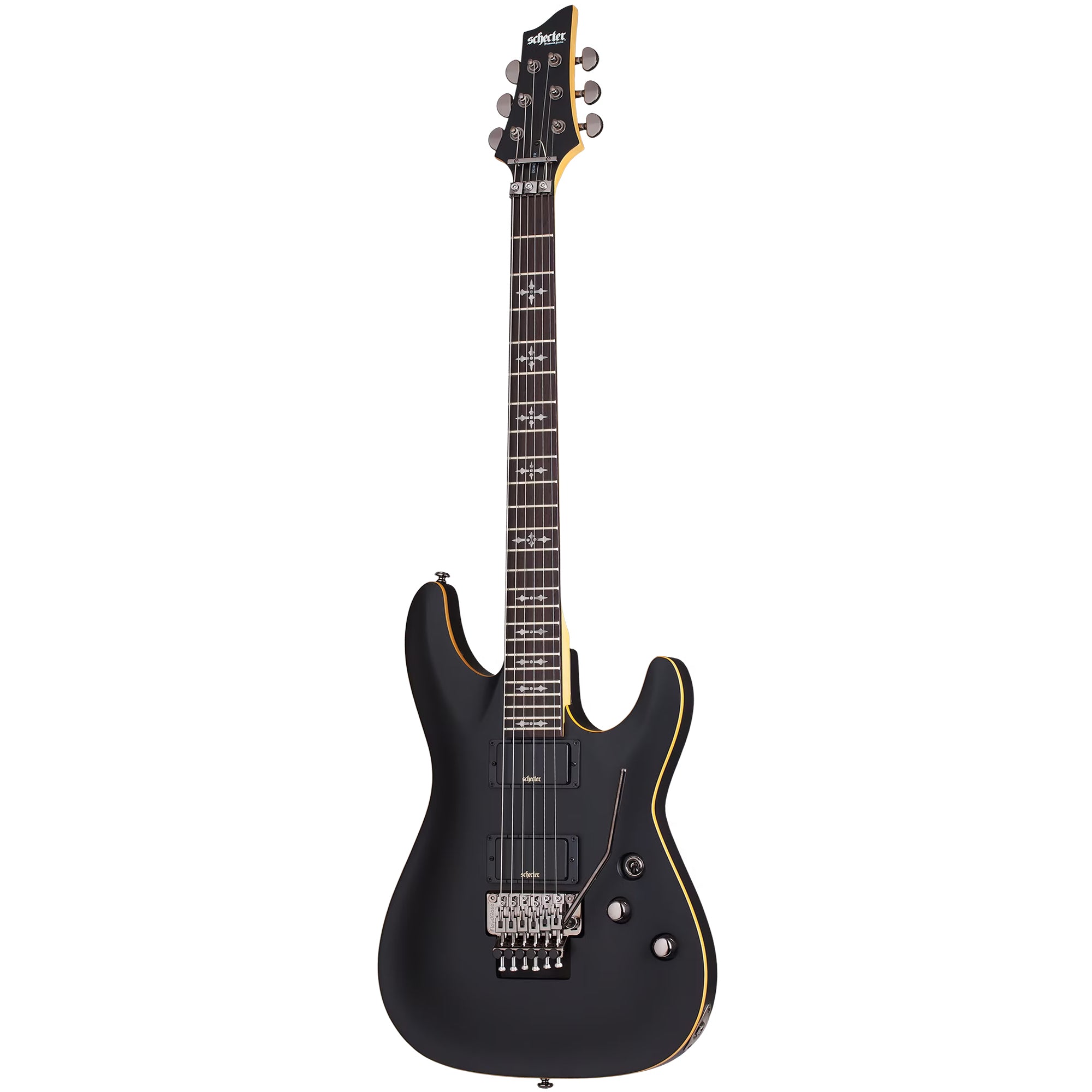 Schecter Demon-6 FR Aged Black Satin