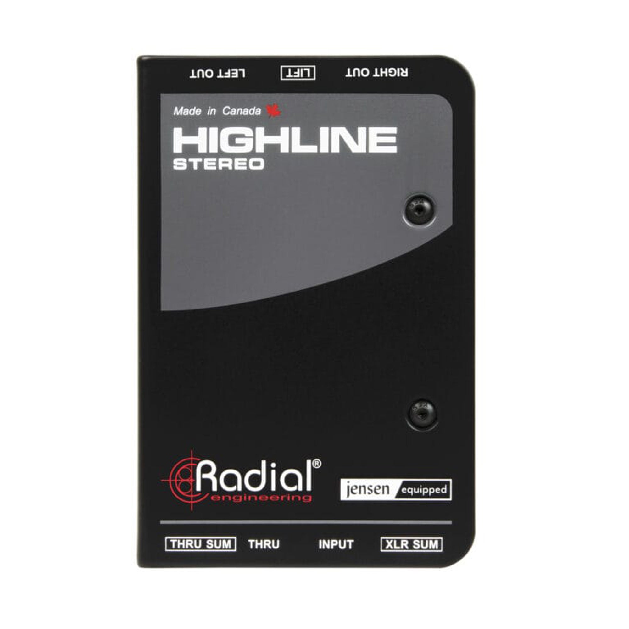 Radial Highline Stereo Passive Line Isolator