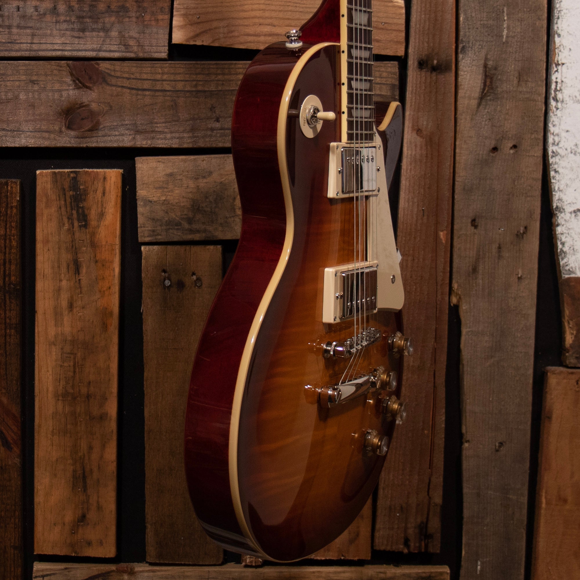 2025 Epiphone Les Paul '60s Figured - Bourbon Burst