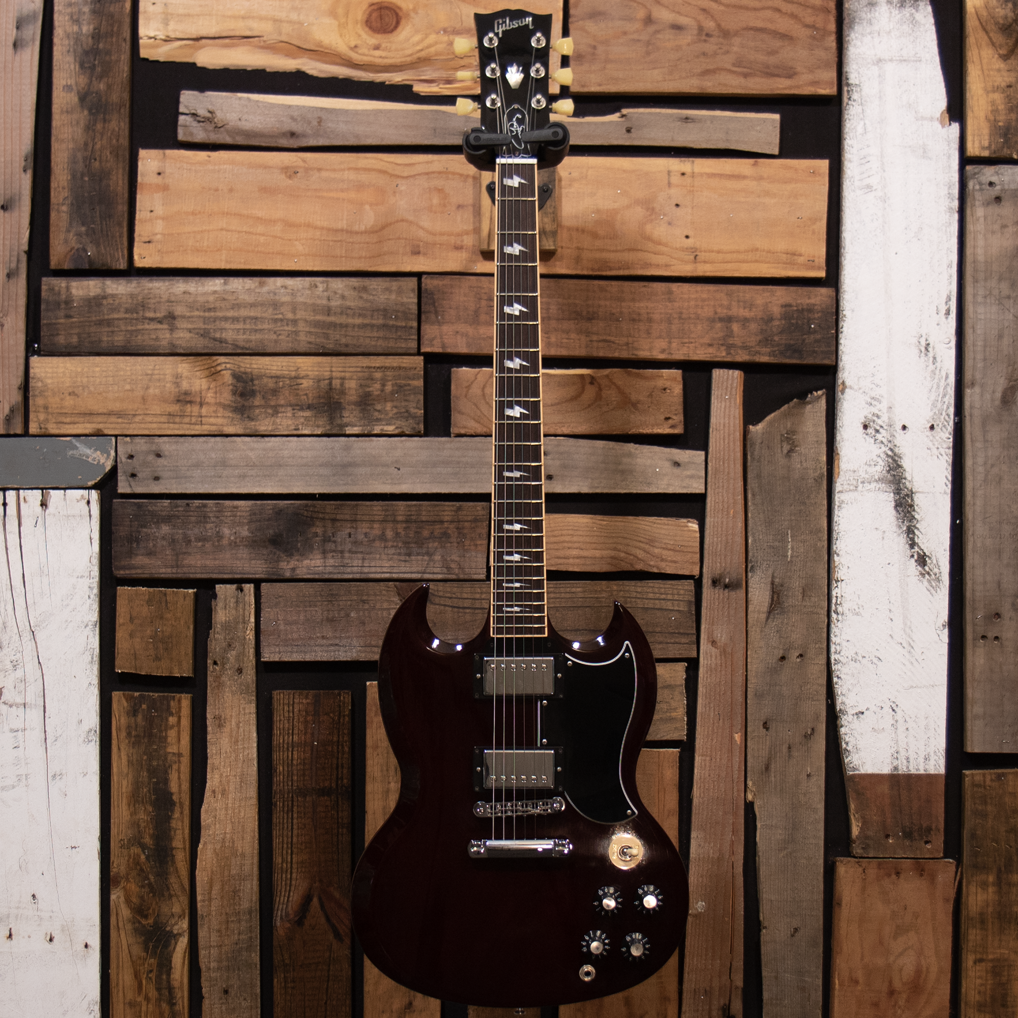 2013 Gibson Angus Young Signature Thunderstruck SG - Aged Cherry