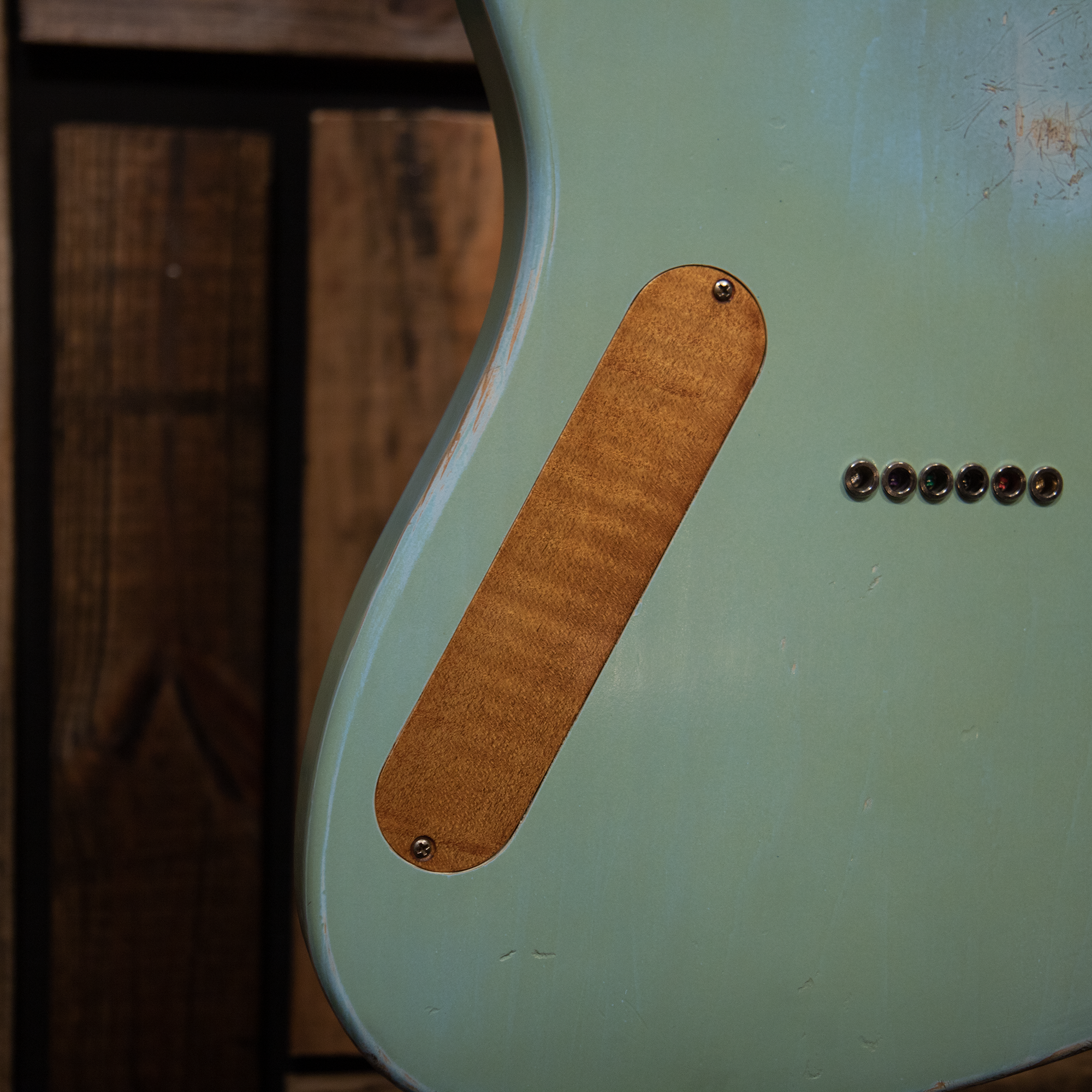 Bunting Melody Queen T - Aged Summer Sky Blue