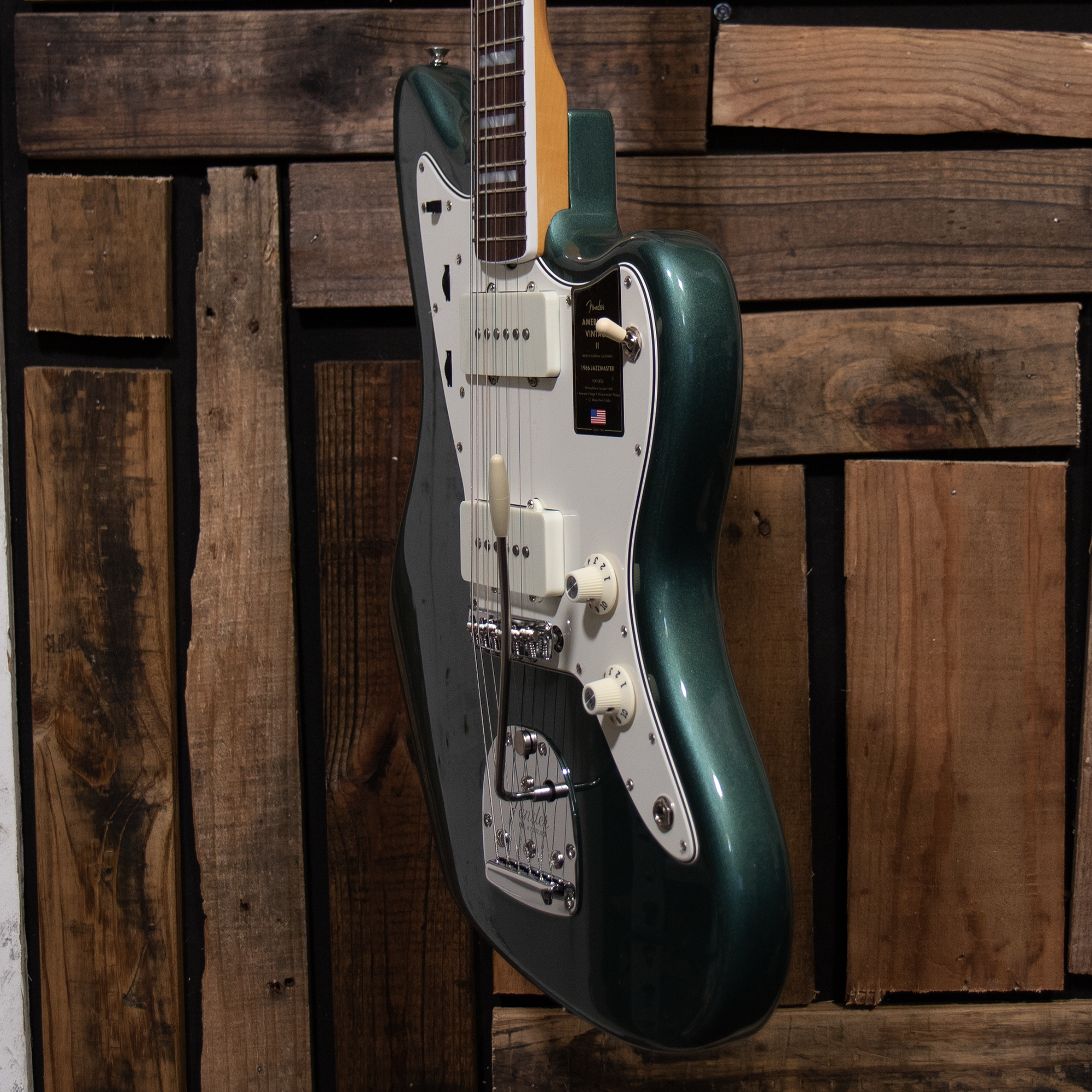 Fender American Vintage II 1966 Jazzmaster - Sherwood Green Metallic