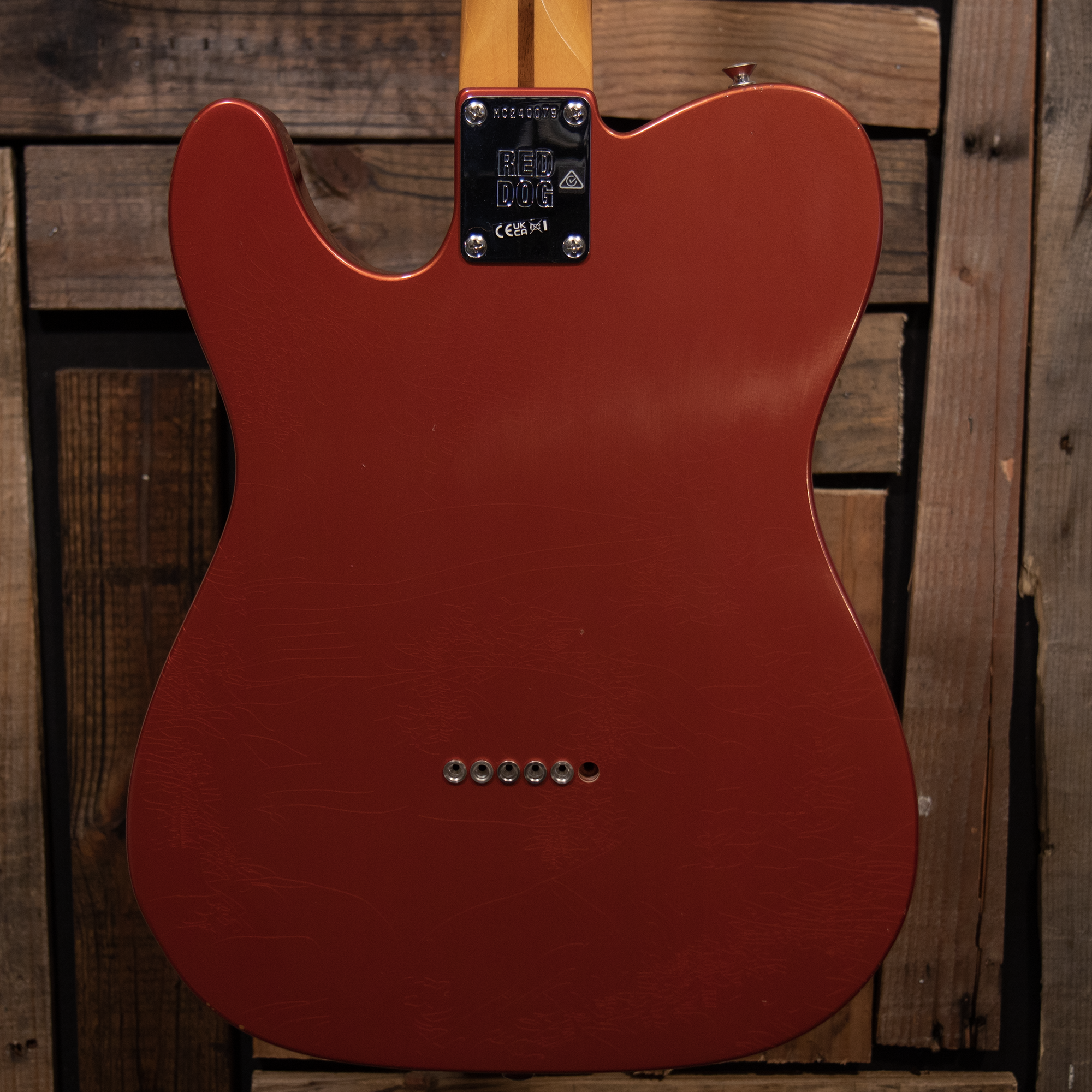 Fender Stories Collection Mike Campbell Red Dog Telecaster