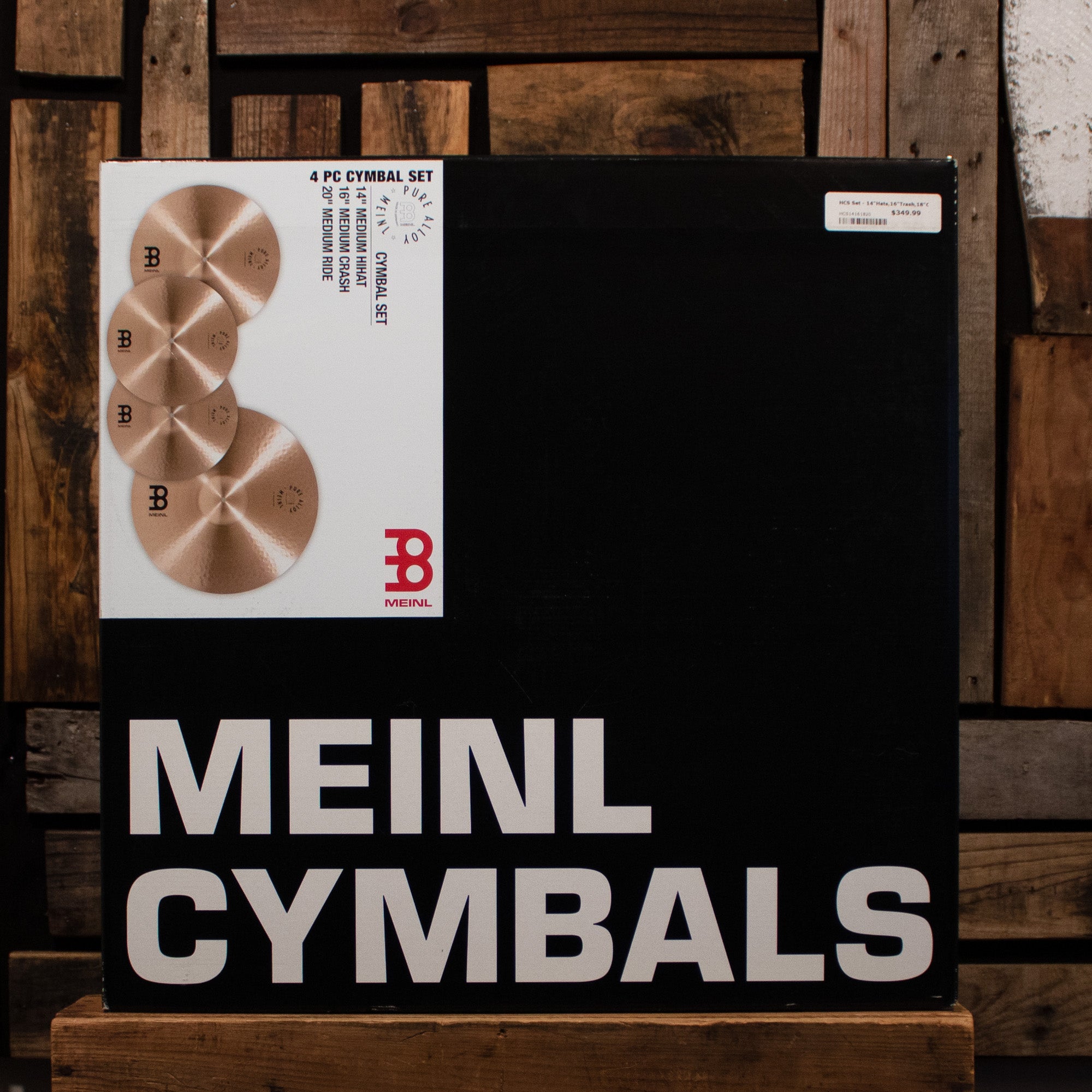 Meinl Pure Alloy Cymbal Set