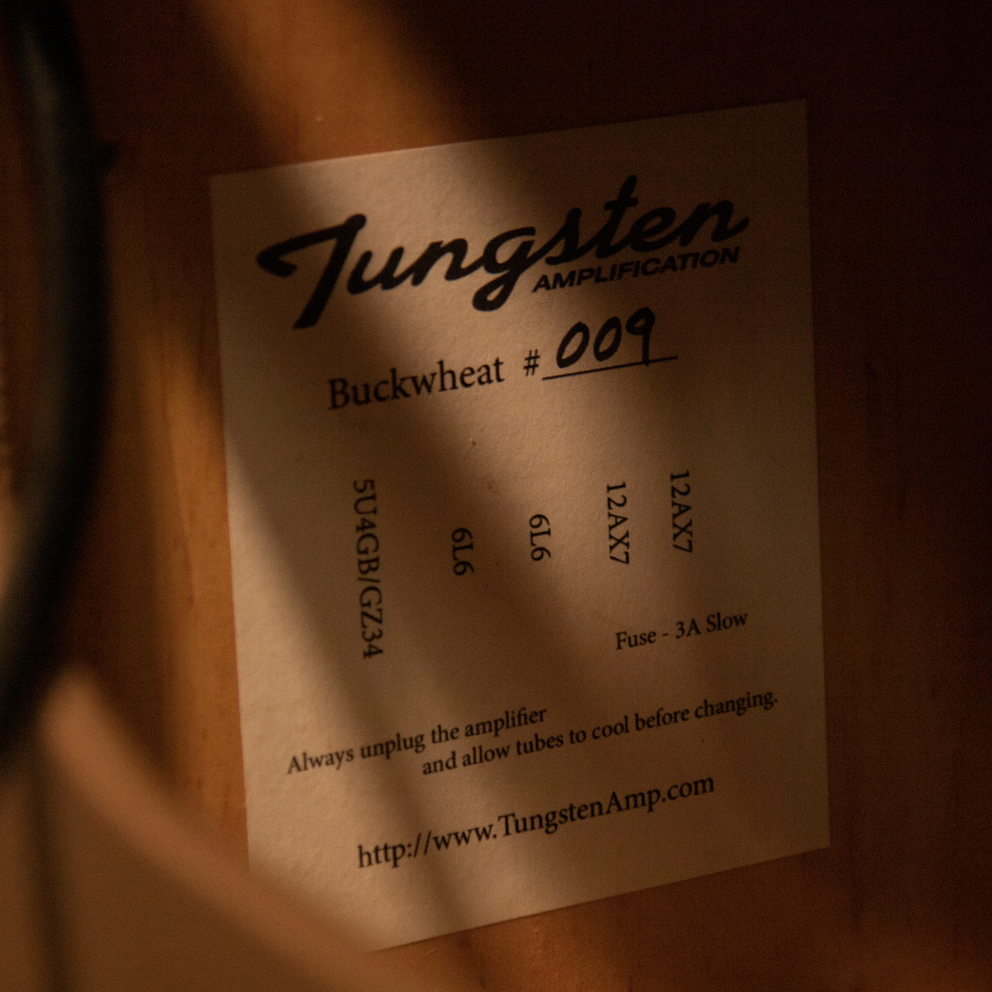 Tungsten Buckwheat 30w Combo Amp