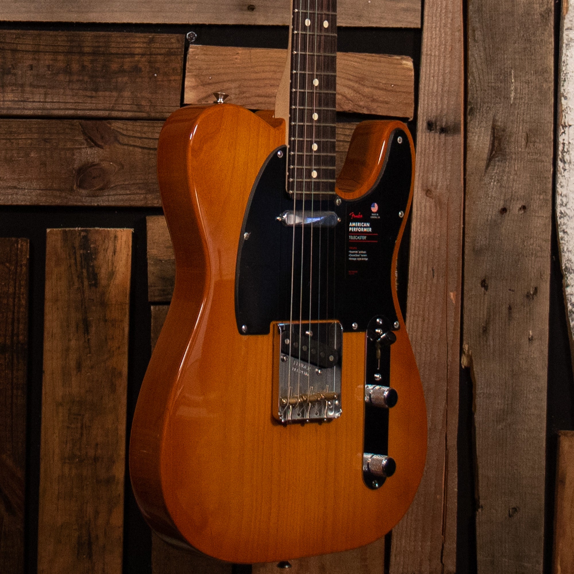 Fender American Performer Telecaster Honey Burst - Demo