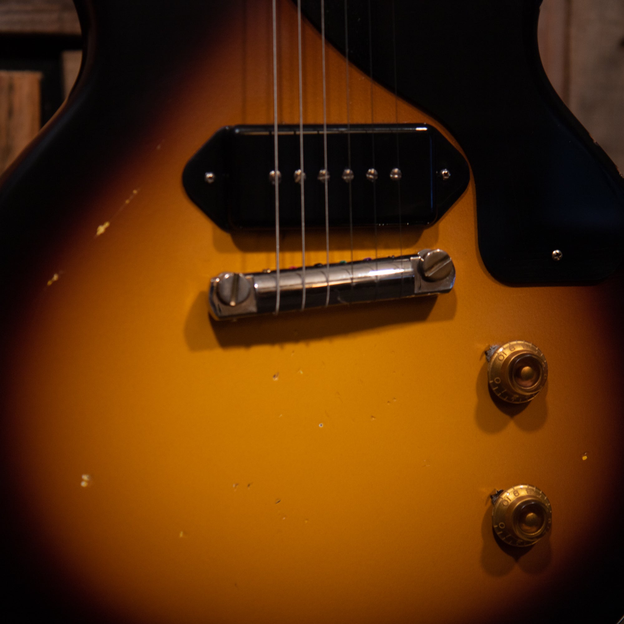 2024 Gibson Custom Shop '57 Les Paul Jr SC - Vintage Sunburst