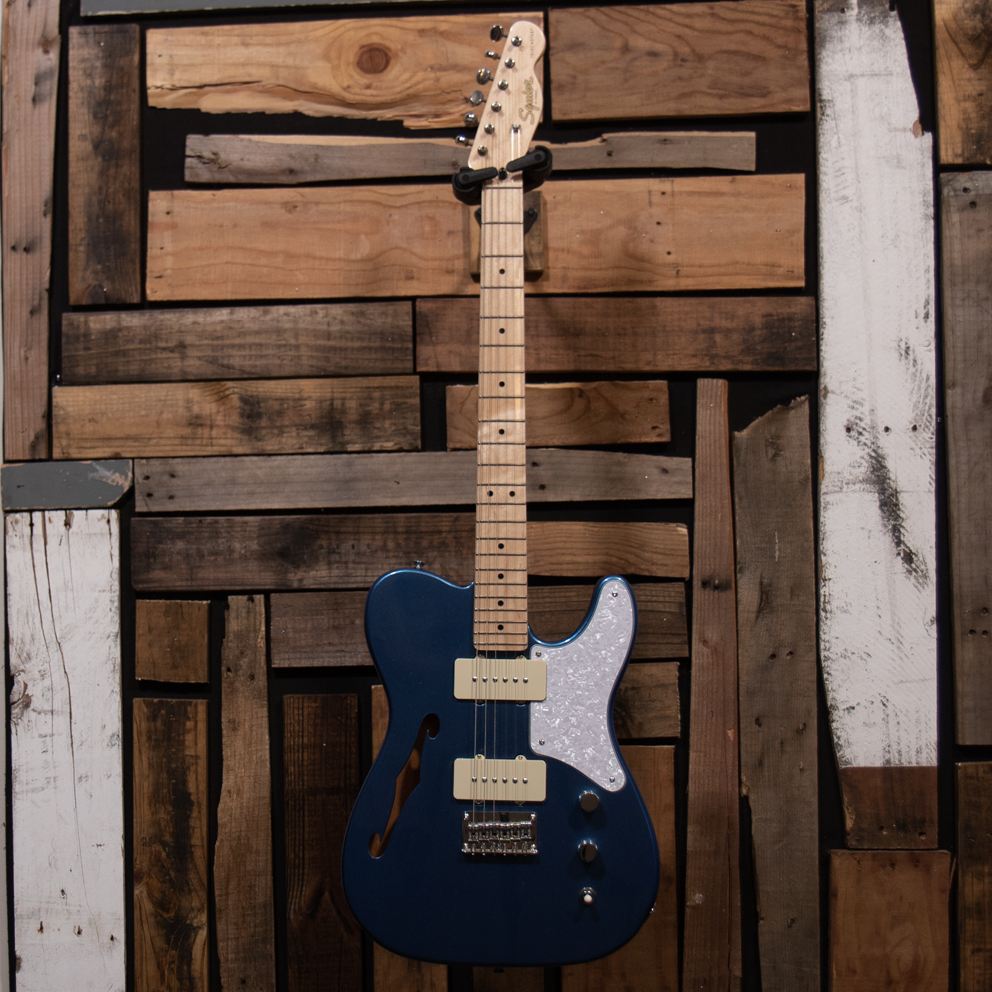 Squier Paranormal Cabronita Telecaster Thinline - Lake Placid Blue