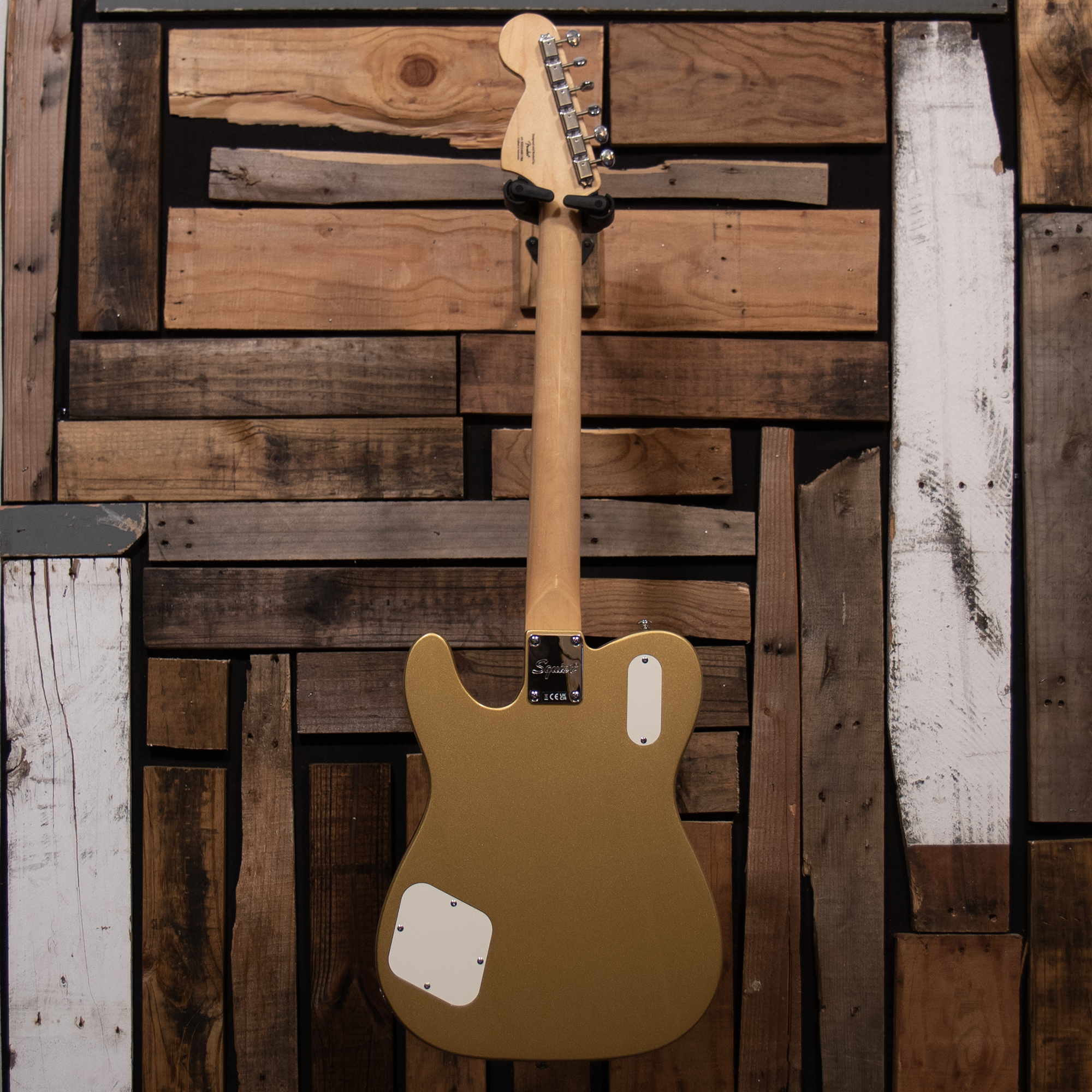 Squier Limited Edition Paranormal Troublemaker Telecaster Deluxe - Aztec Gold