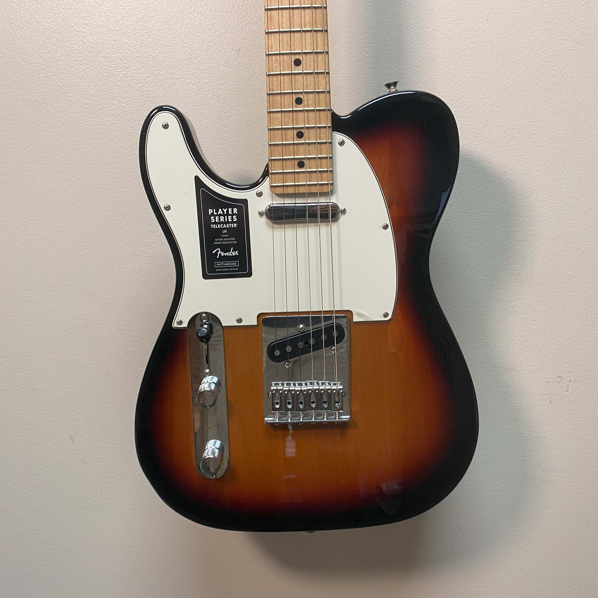 Fender Player Series Left Handed Telecaster 3-Tone Sunburst