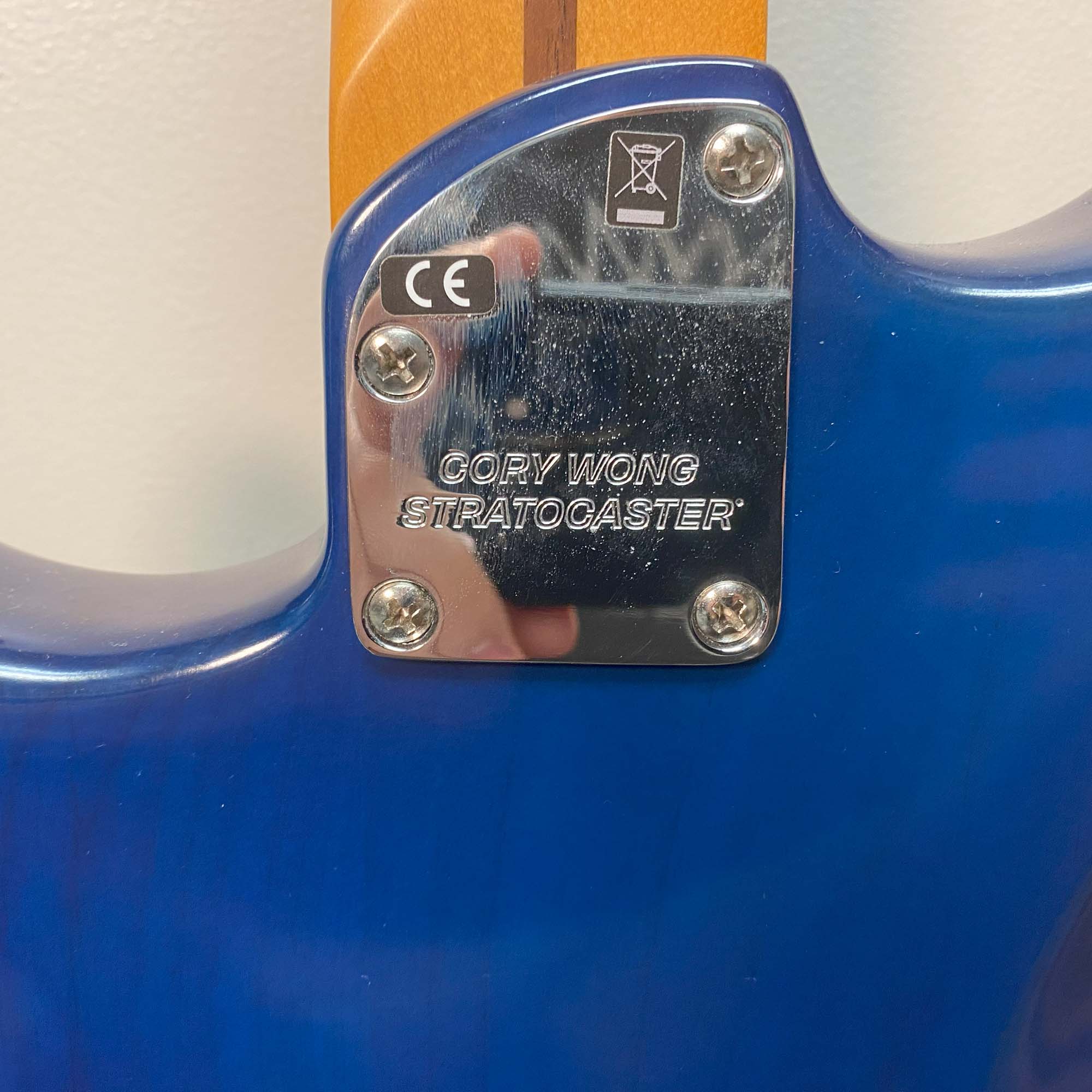 Fender Cory Wong Signature Stratocaster Sapphire Blue Transparent w/HSC