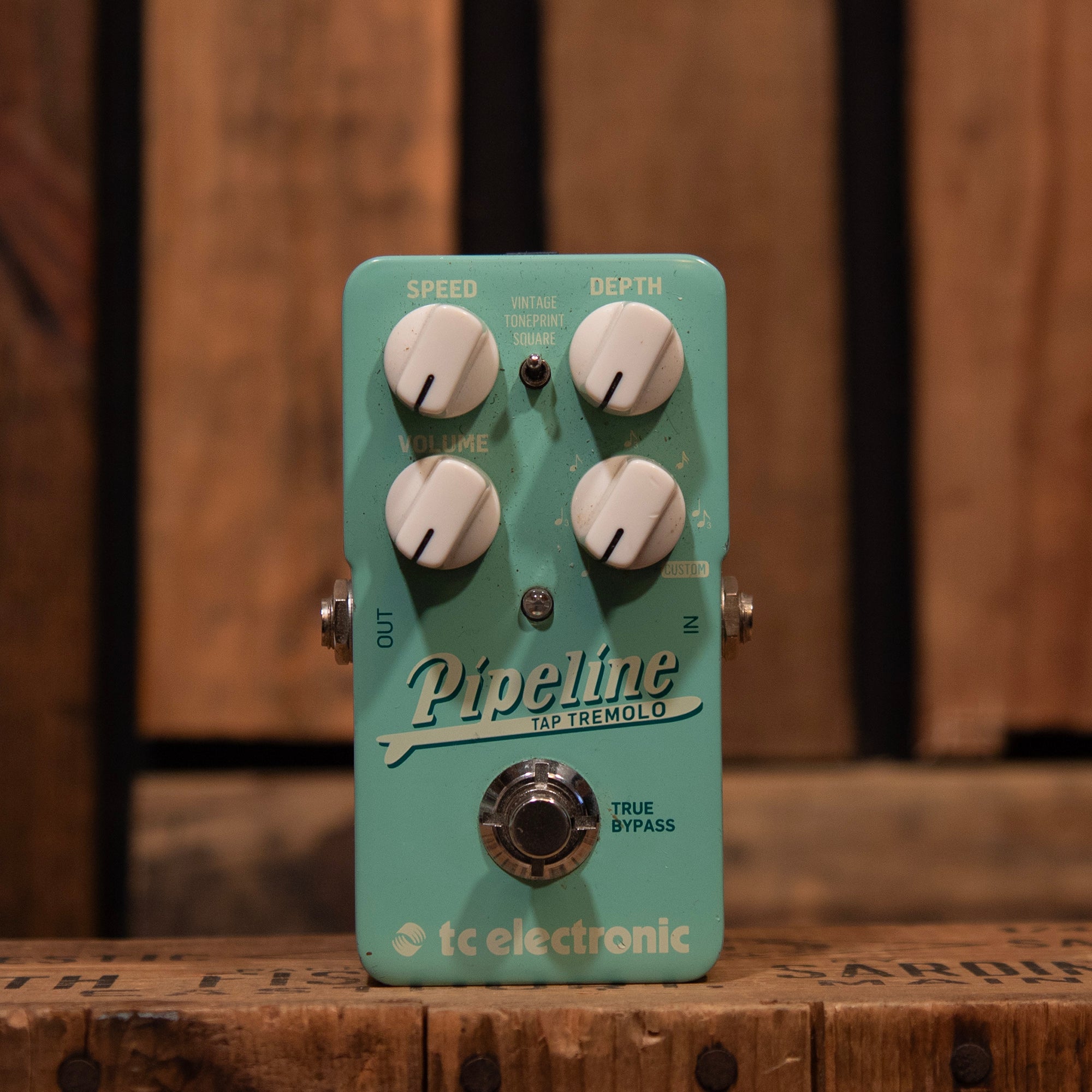 TC Electronic Pipeline Tap Tempo Tremolo Pedal