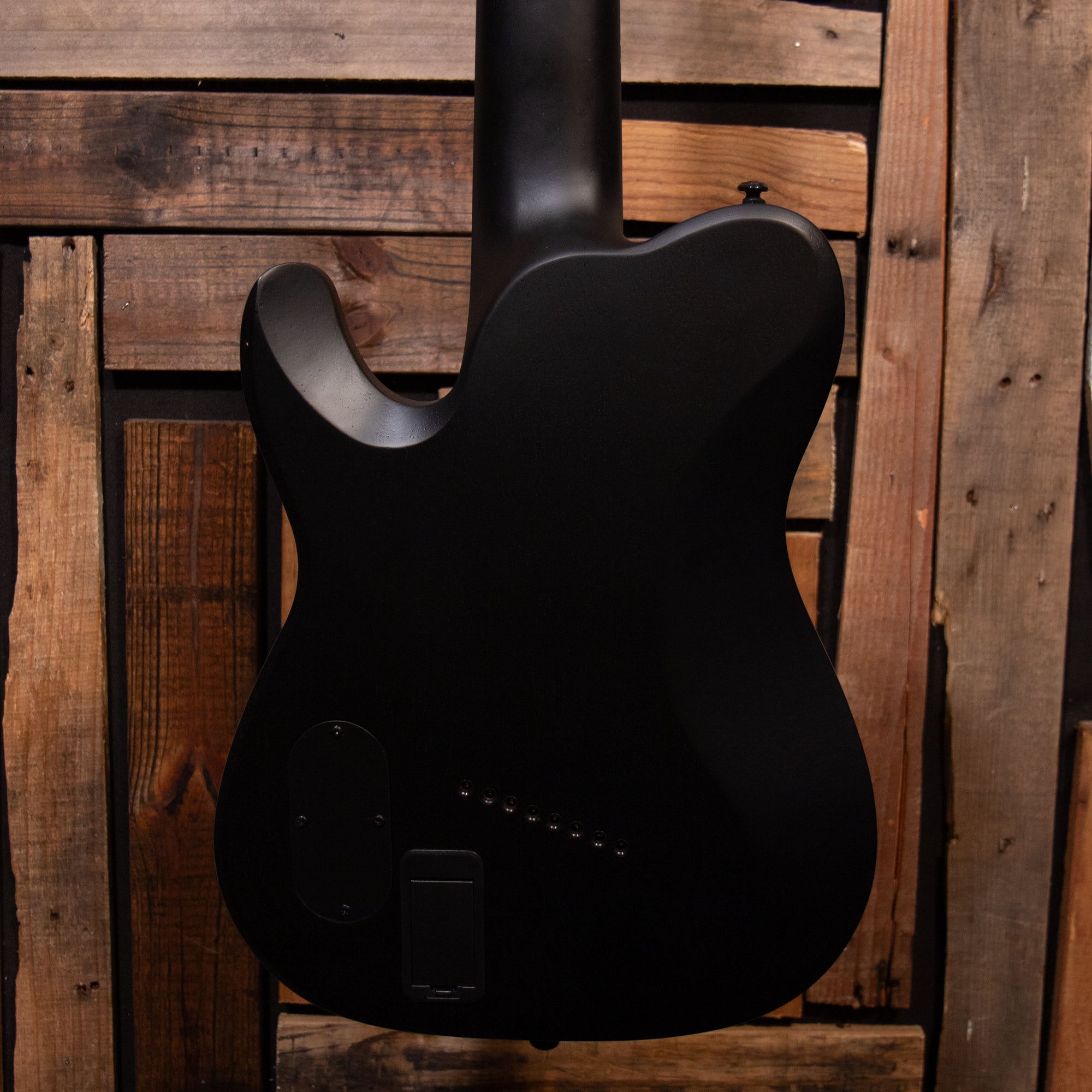 Schecter PT-8 MS Black Ops - Satin Black Open Pore