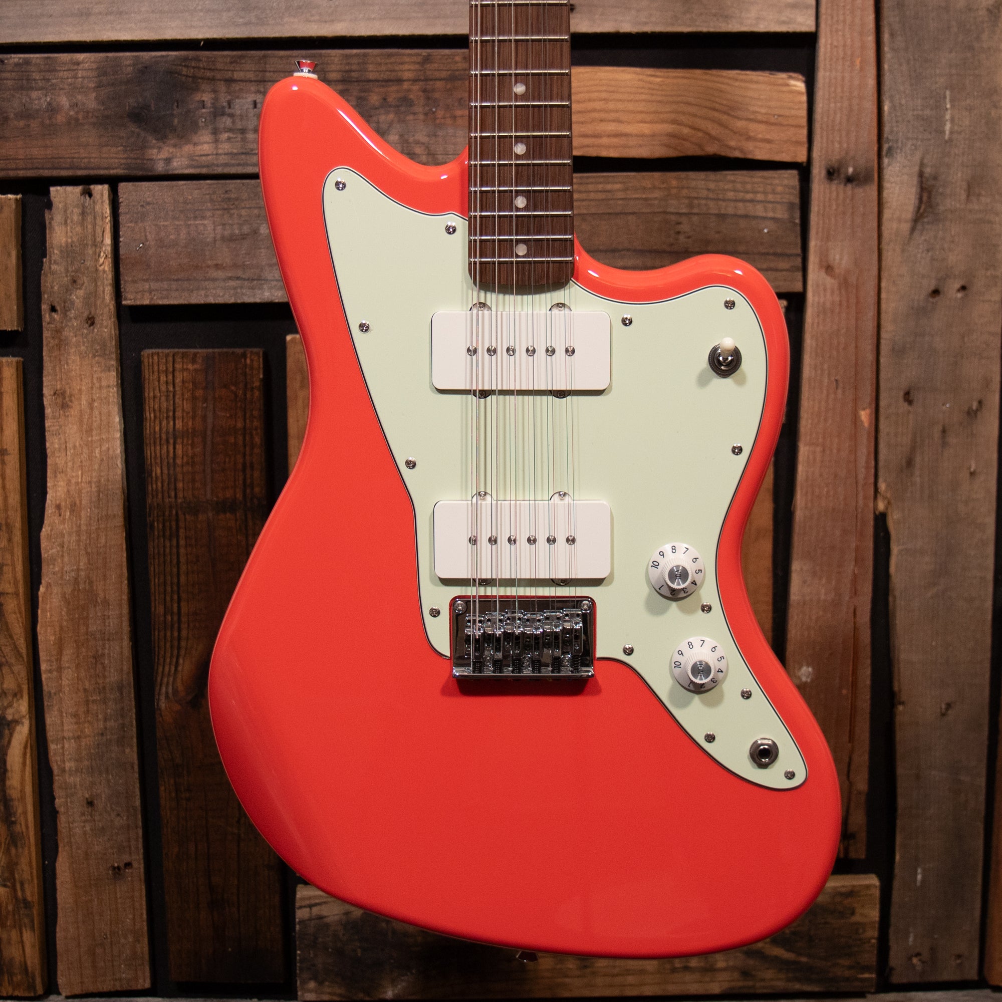 Squier Paranormal Jazzmaster XII - Fiesta Red, 2024