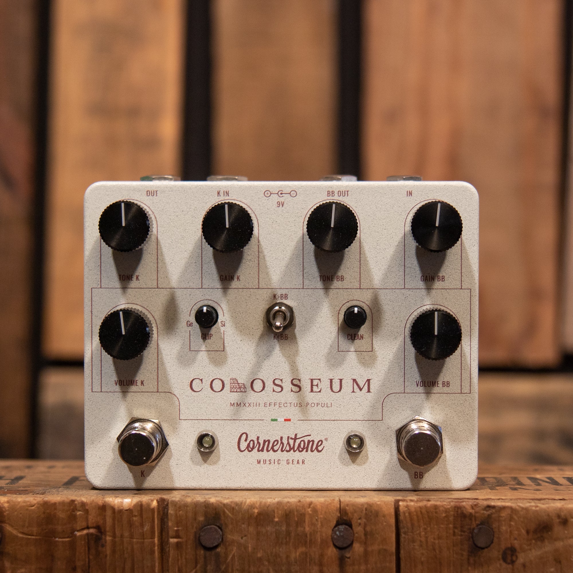 cornerstone colosseum pedal Cornerstone Music Gear Colosseum Dual Overdrive Pedal