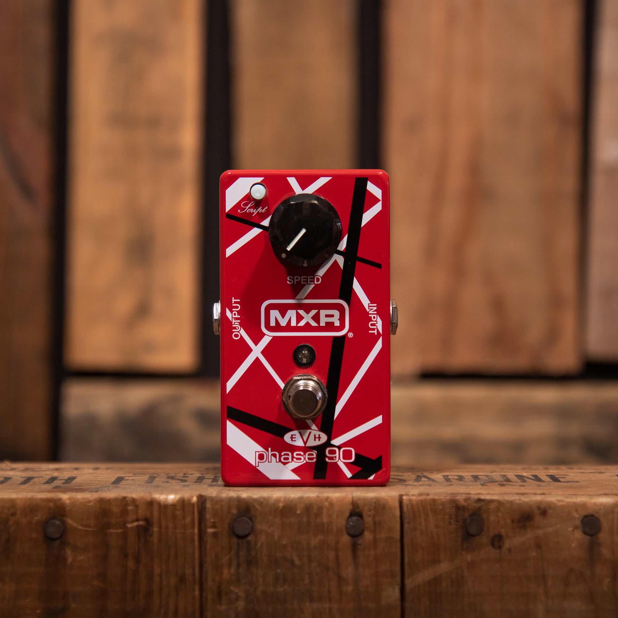 Pedale Grafica Frankenstrat MXR EVH90 Phase 90 Red - Pedale Phaser