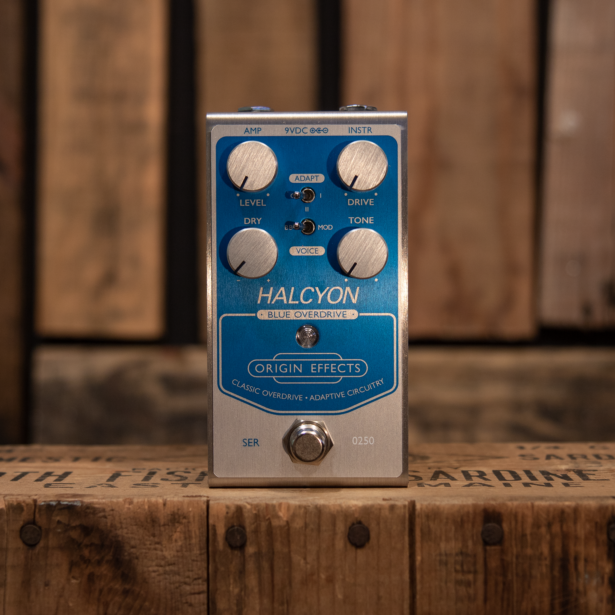 Origin Effects Halcyon Blue Overdrive Origin Effects Halcyon Blue Overdrive