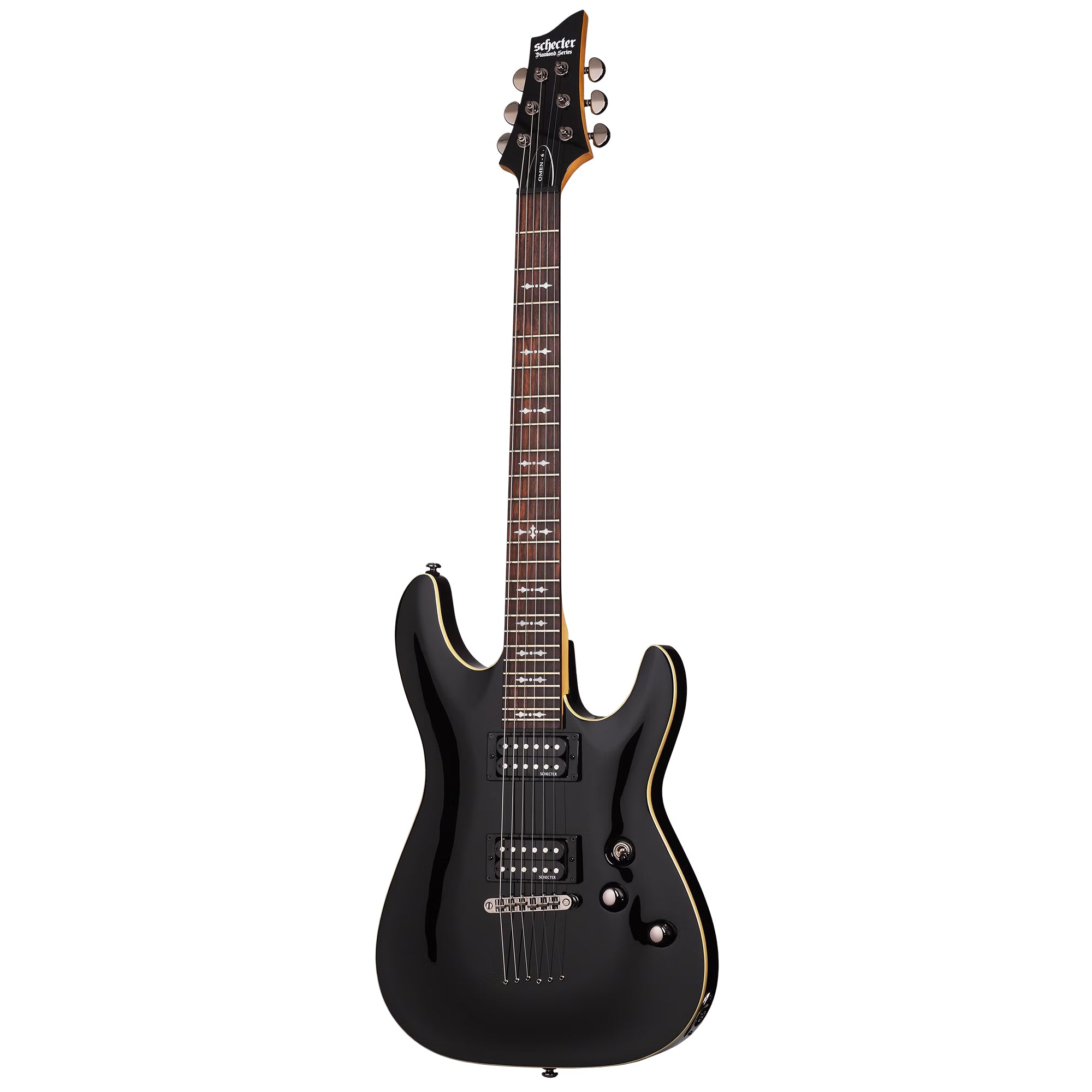 Schecter Omen-6 - Gloss Black