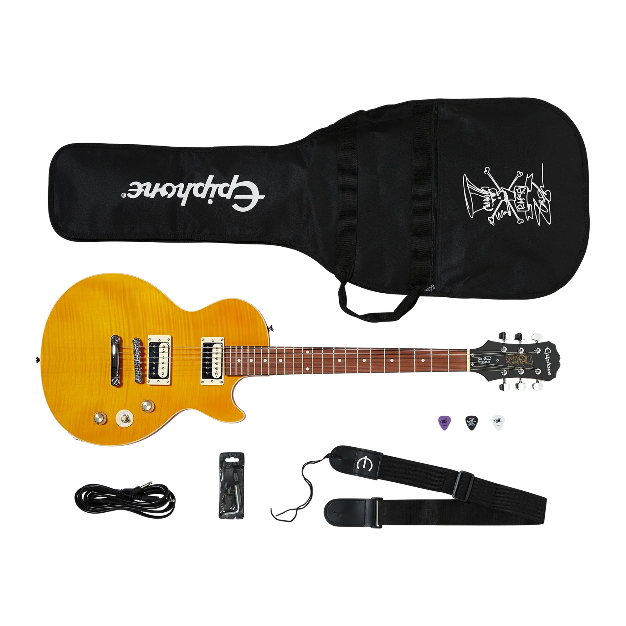 Epiphone Slash Appetite Les Paul Special-II Performance Pack 120V - Appetite Amber