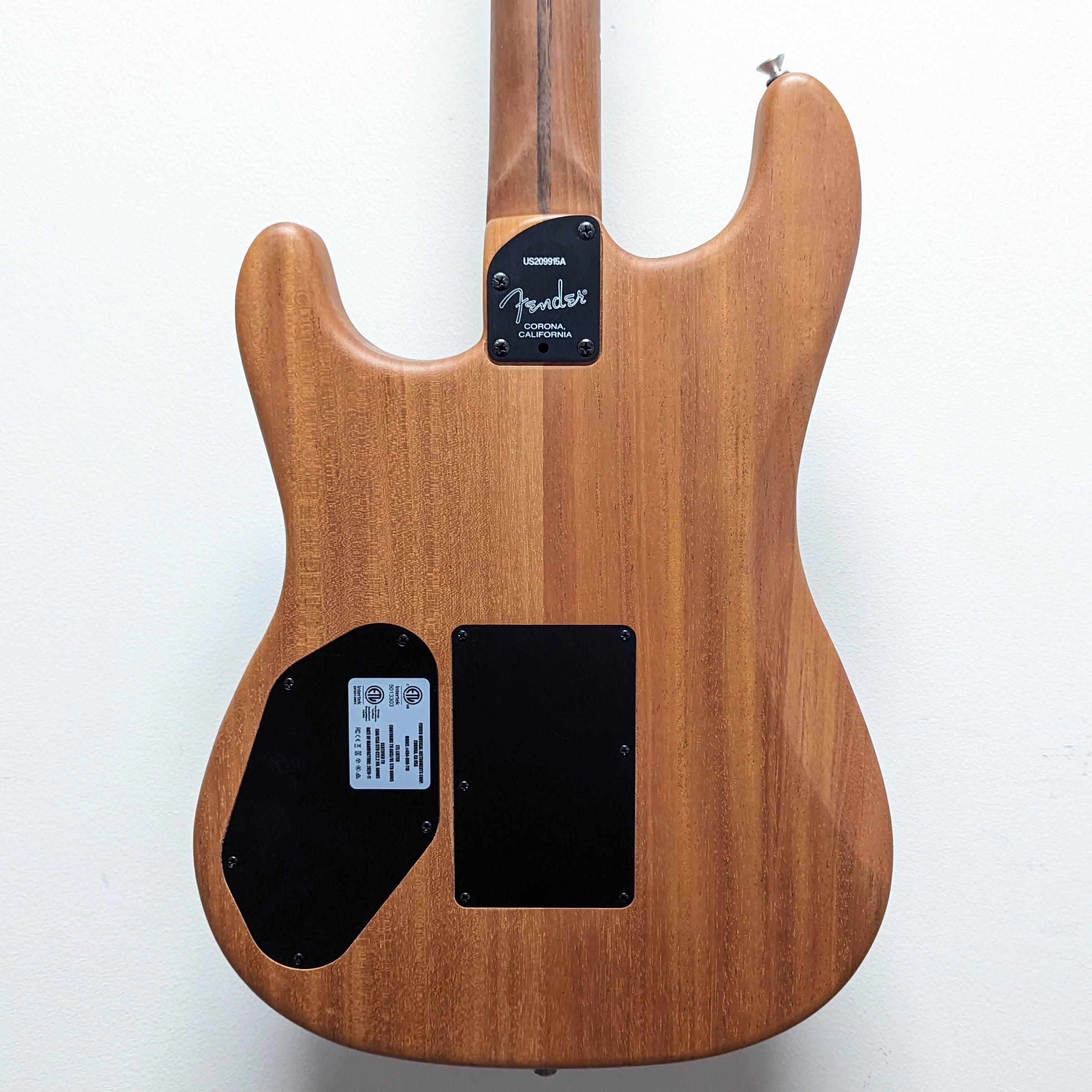 Fender American Acoustasonic Stratocaster Dakota Red Acoustic/Electric Guitar