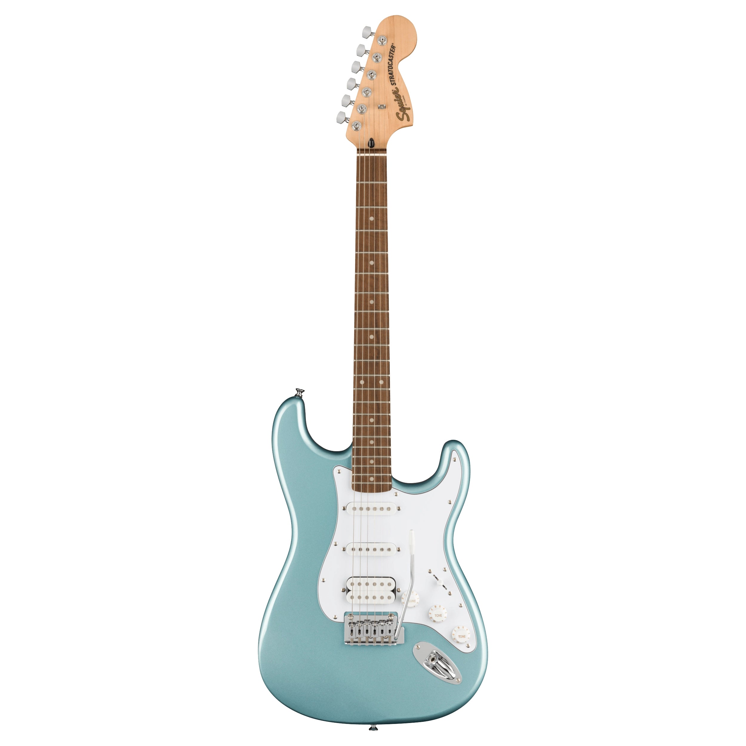 Squier Affinity Series Stratocaster HSS Electric Guitar Ice Blue Metallic