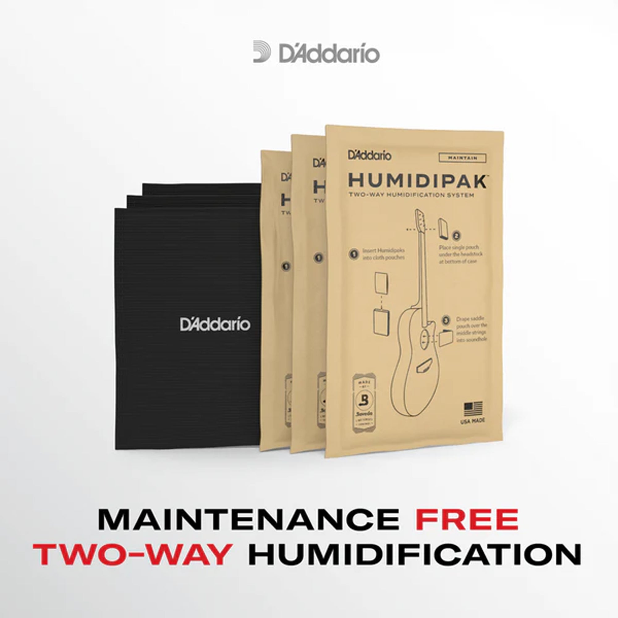 D'Addario Humidipak Maintain Automatic Humidity Control System