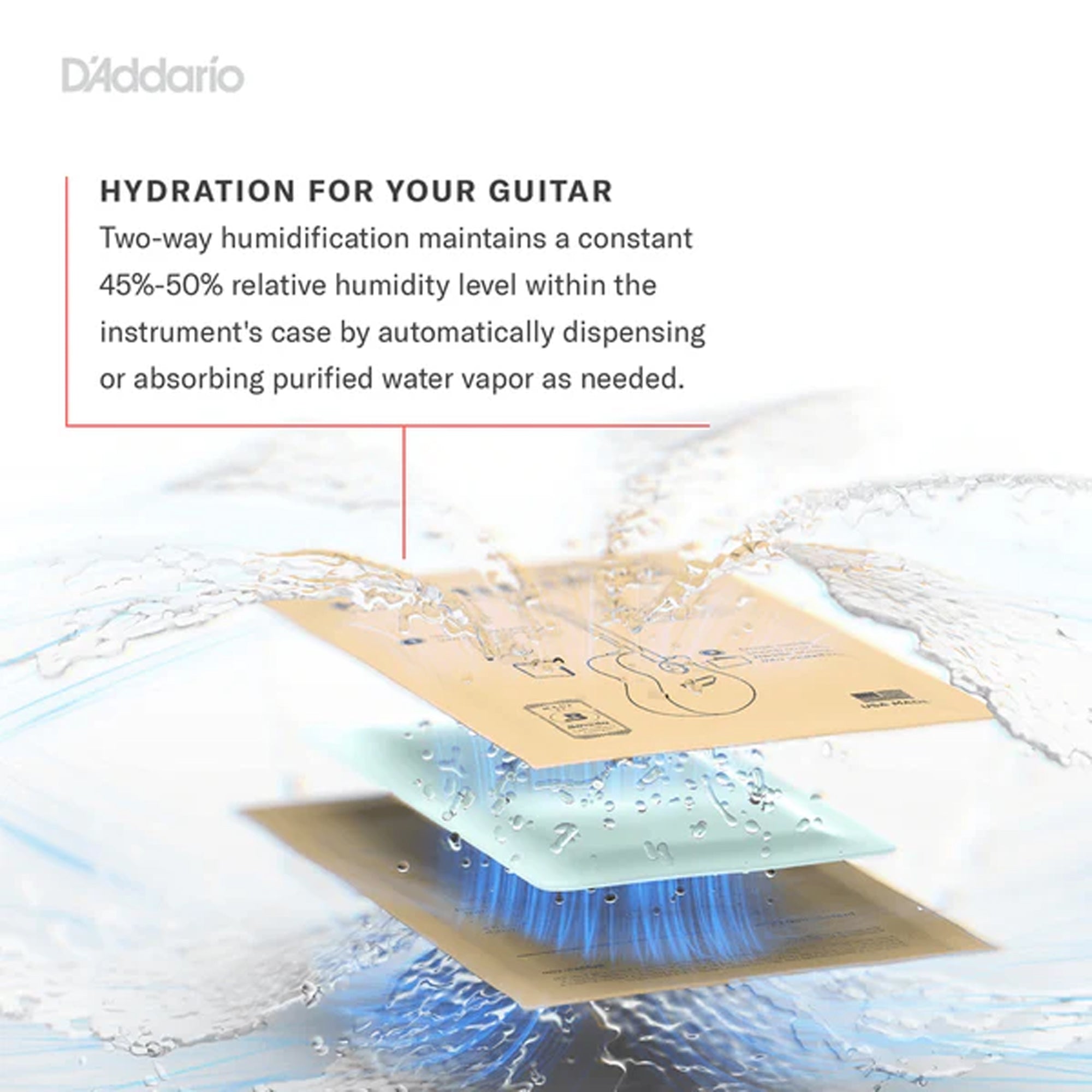 D'Addario Humidipak Maintain Automatic Humidity Control System