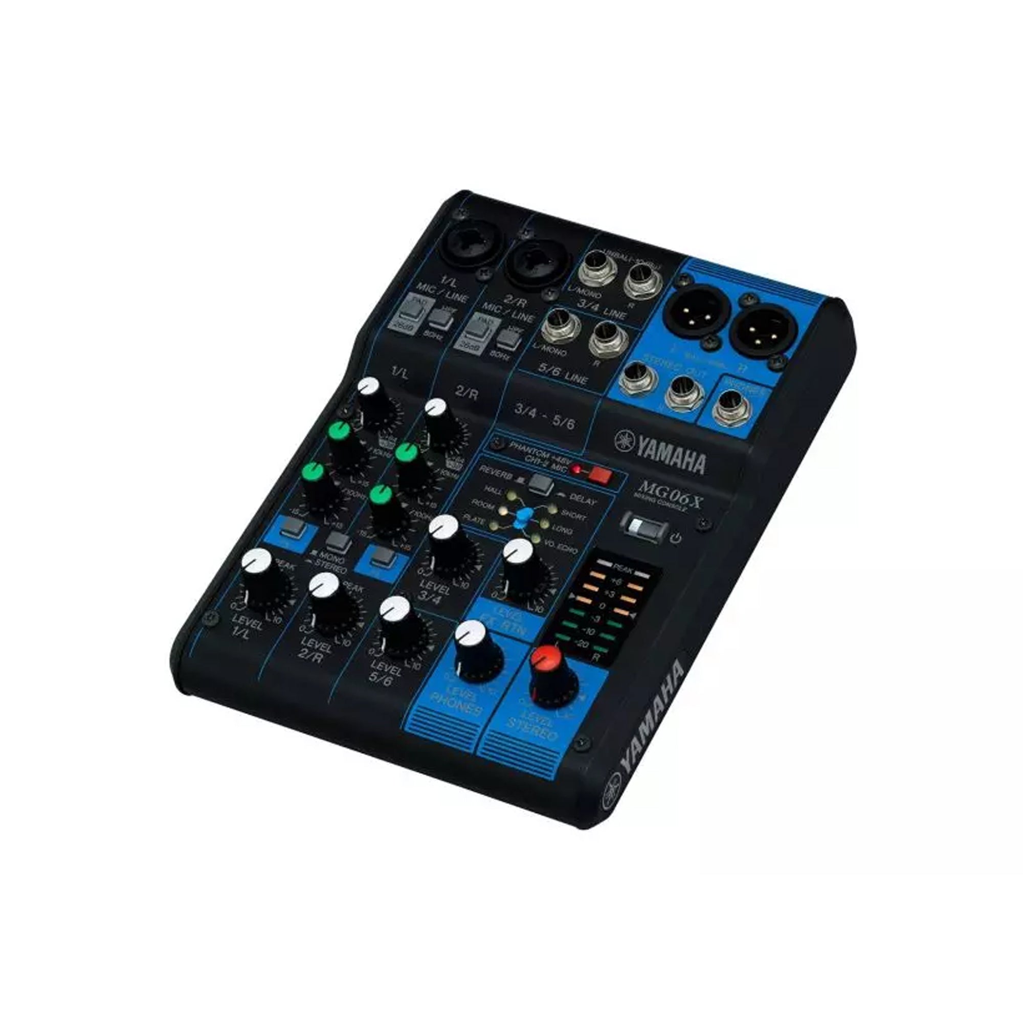Yamaha 6-Input Stereo Mixer MG06X