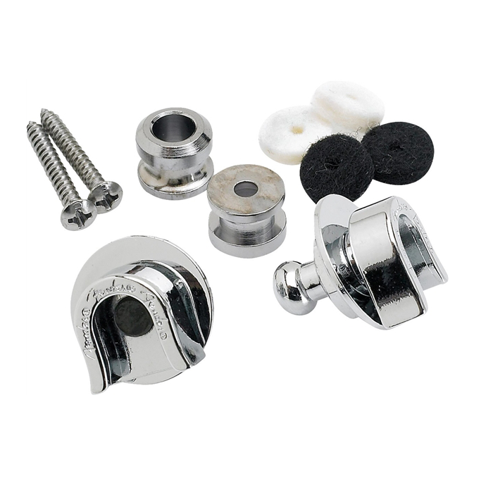 Fender Strap Locks - Chrome