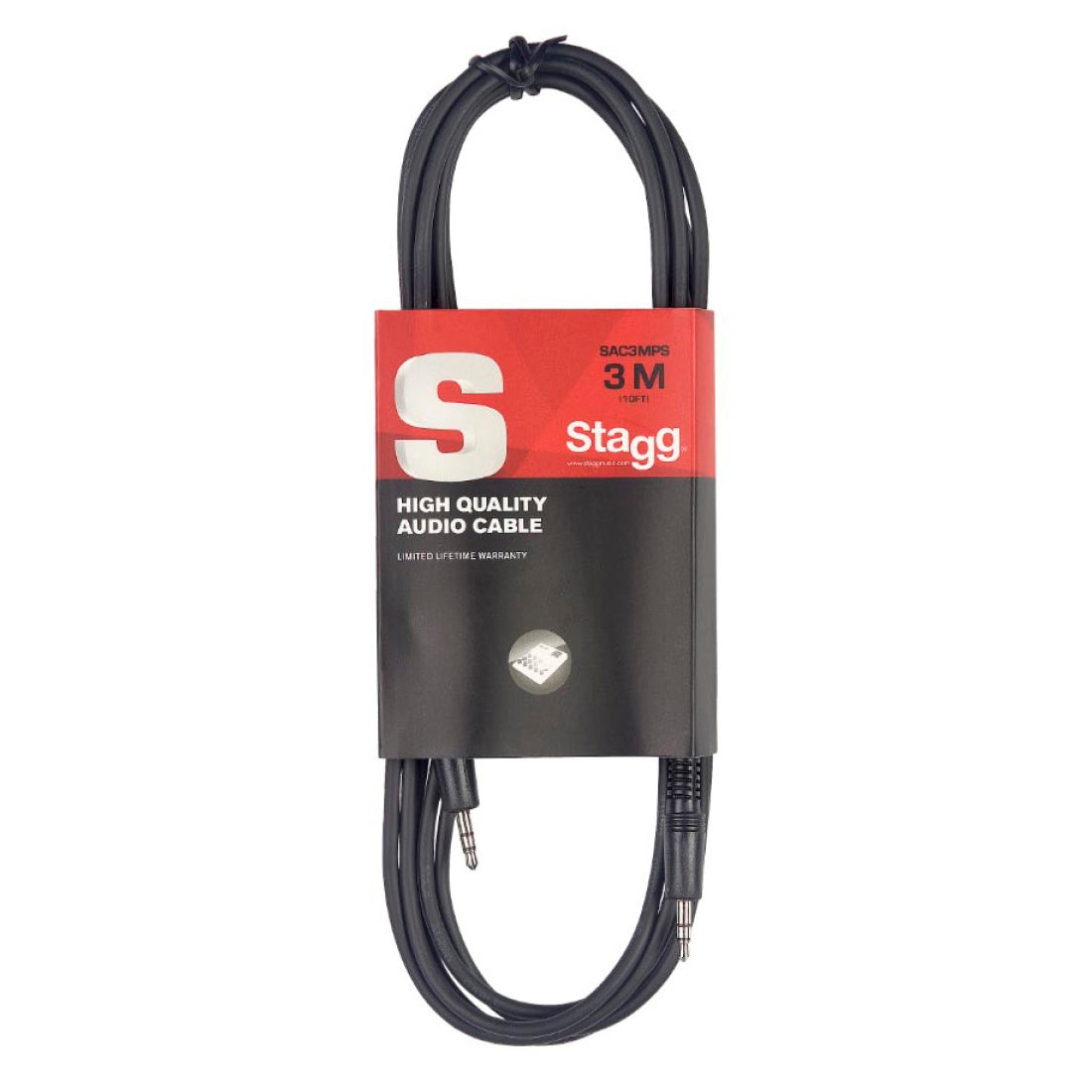 Stagg 10' 1/8" to 1/8" Audio Cable