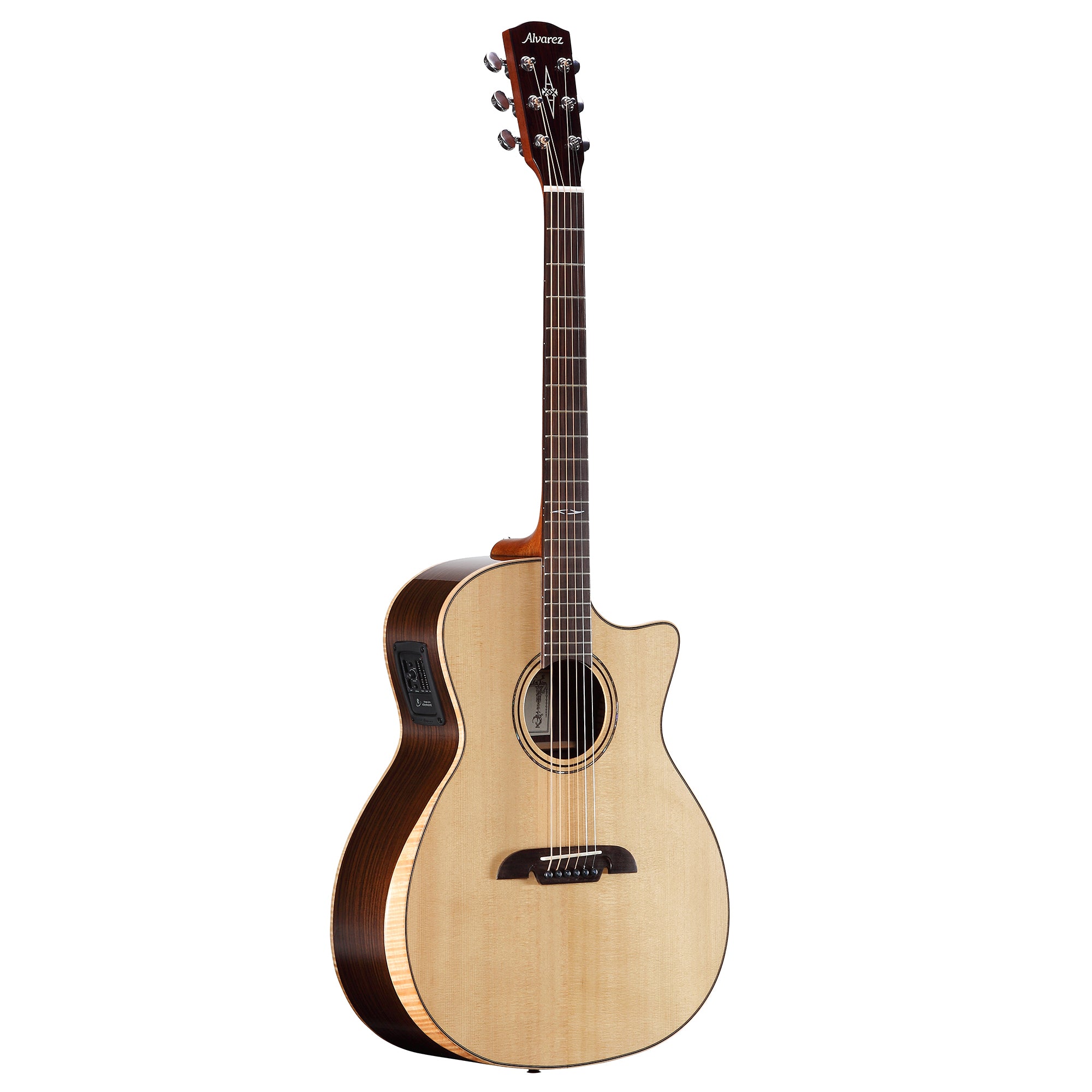 Alvarez Grand Auditorium Acoustic Guitar w/ Armrest Artist Series, Natural
