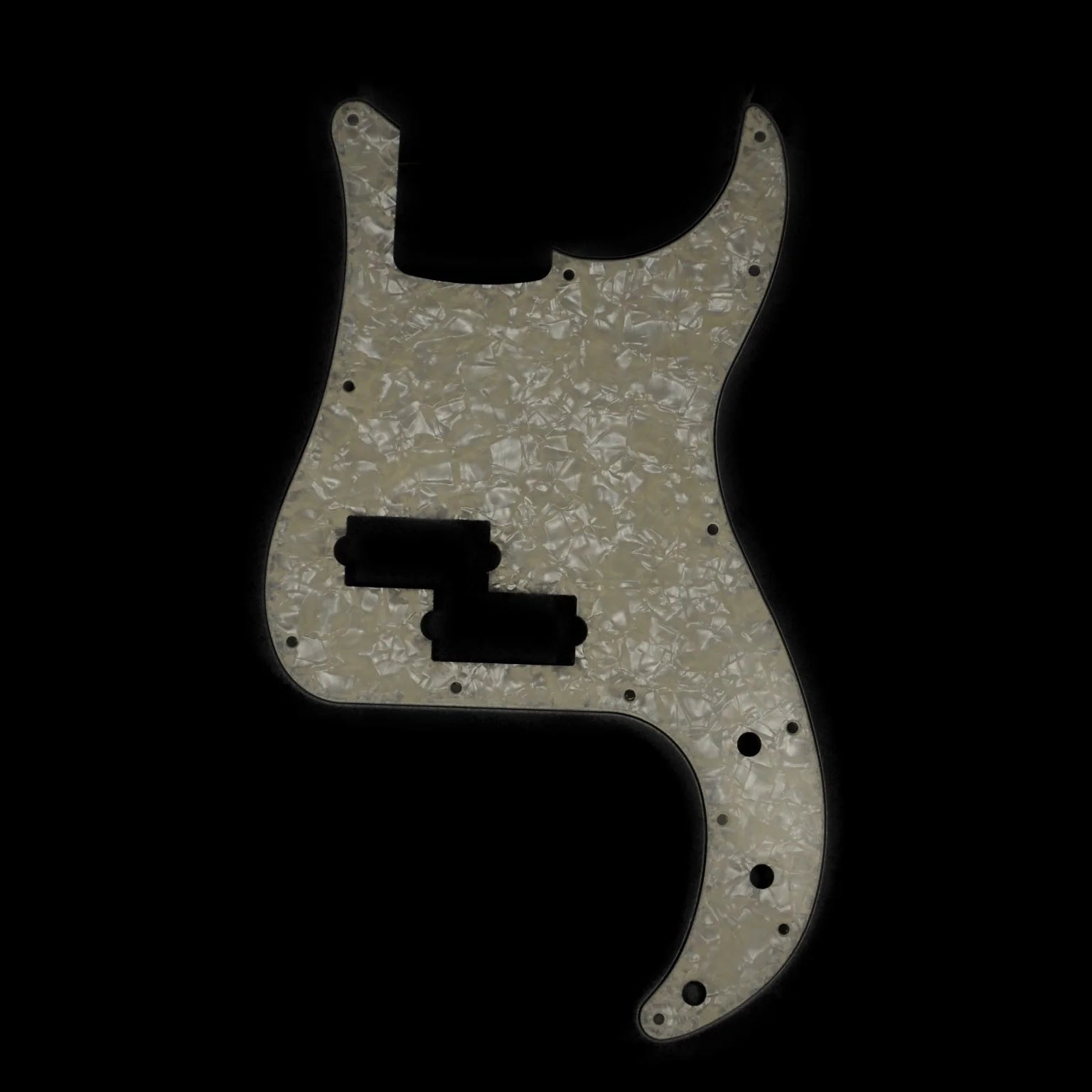 Alllparts PG-0750 Pickguard for Precision Bass Parchment Pearloid