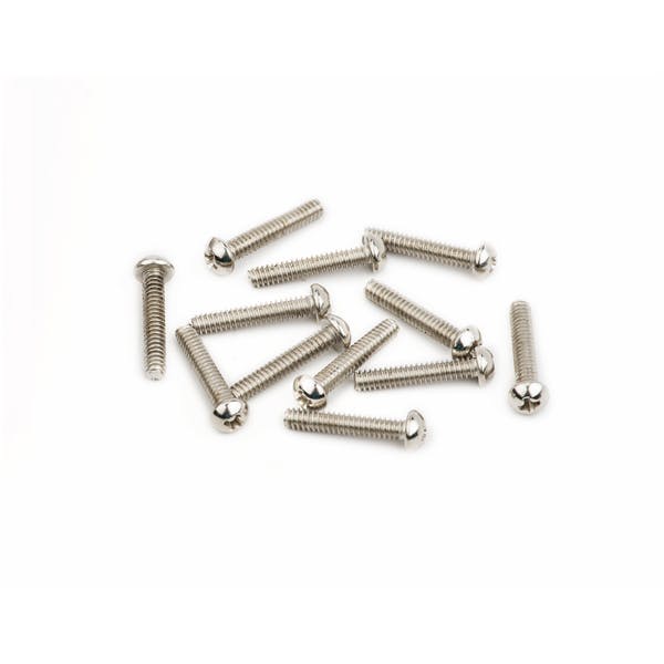 Fender American Vintage Strat Saddle Intonation Screws Nickel 12