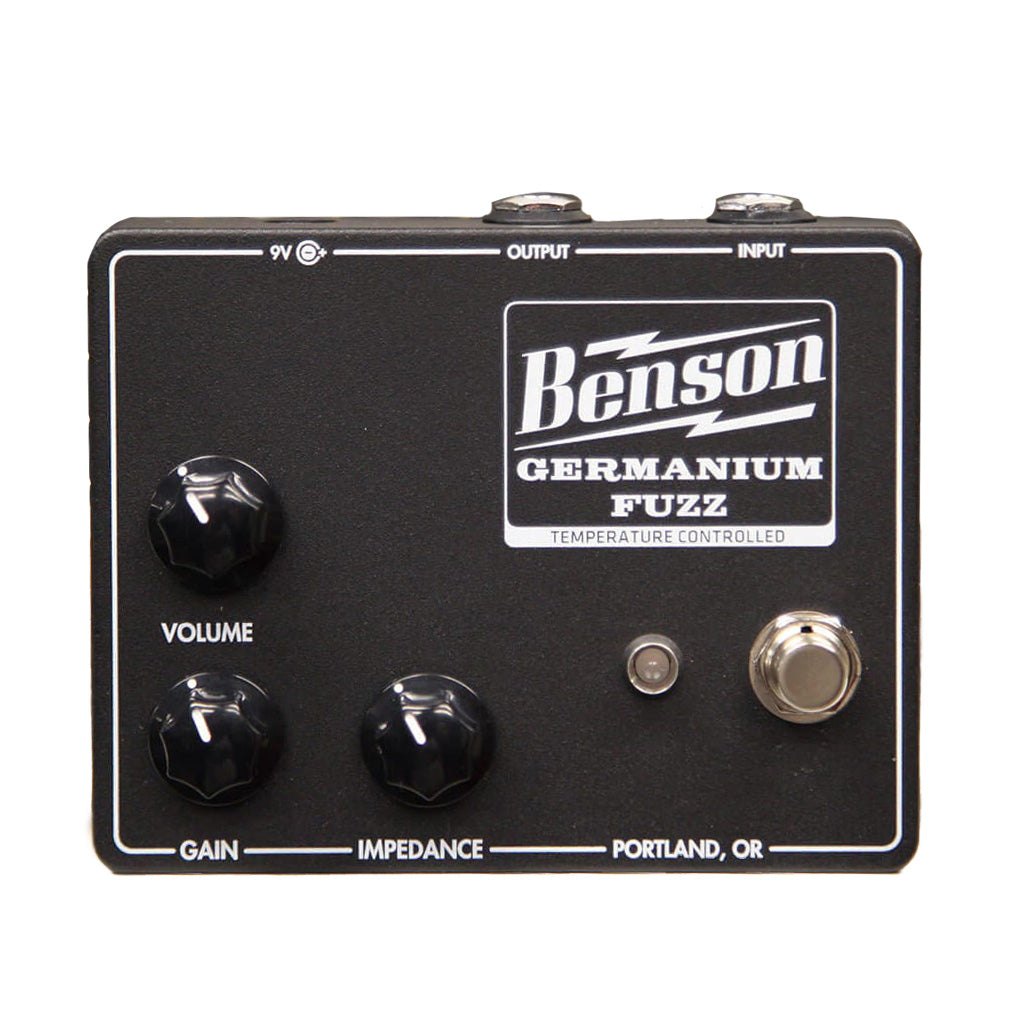 benson amps preamp pedal Benson Amps Germanium Fuzz Studio Black