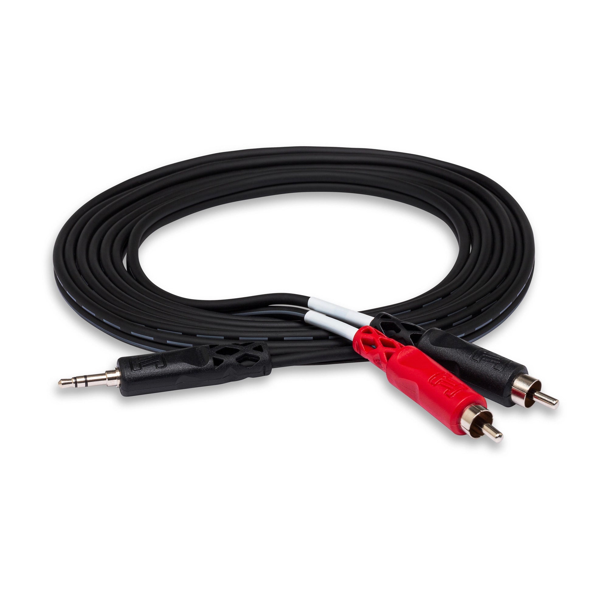 Hosa 10' 3.5mm TRS to Dual RCA