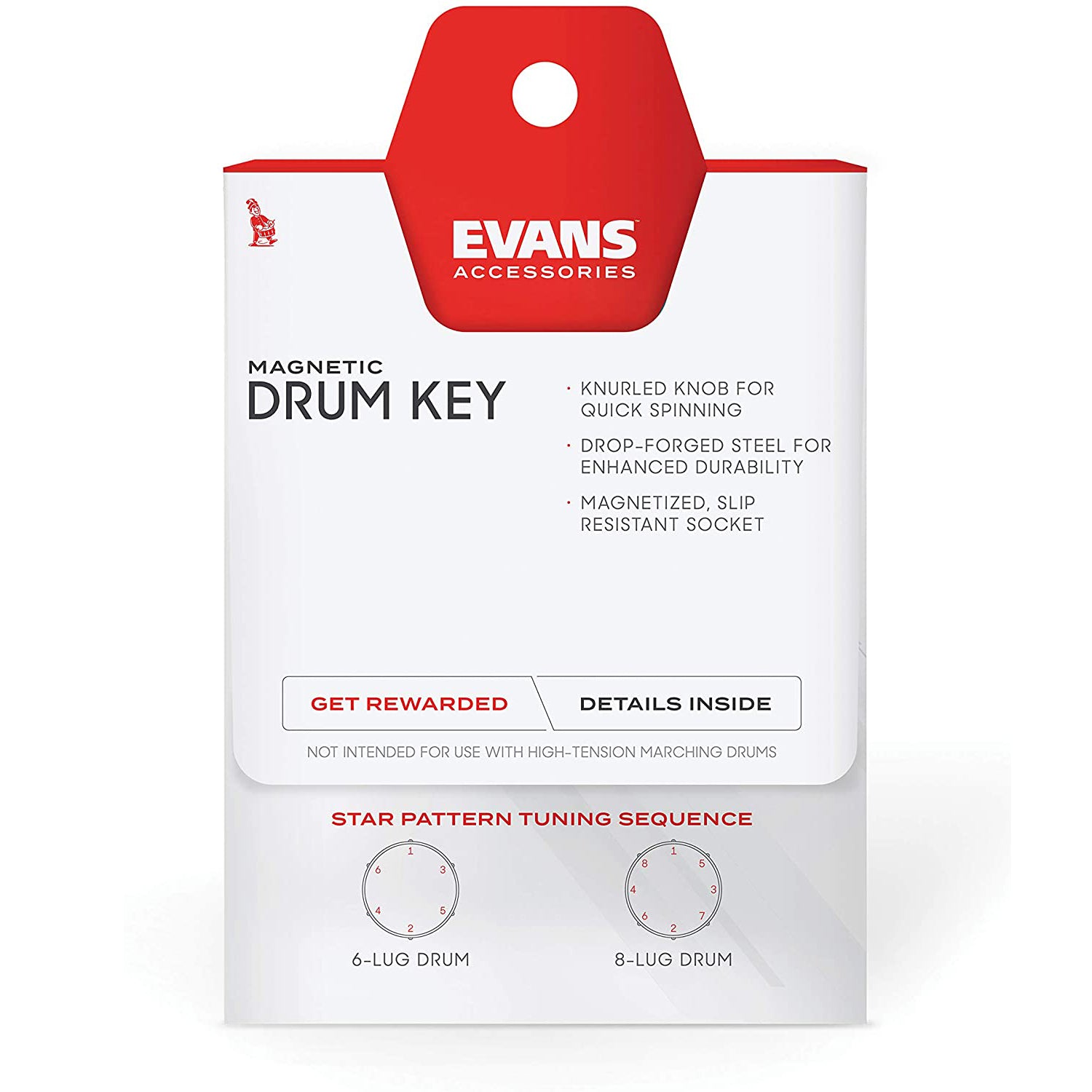 Evans Magnetic Drum Key