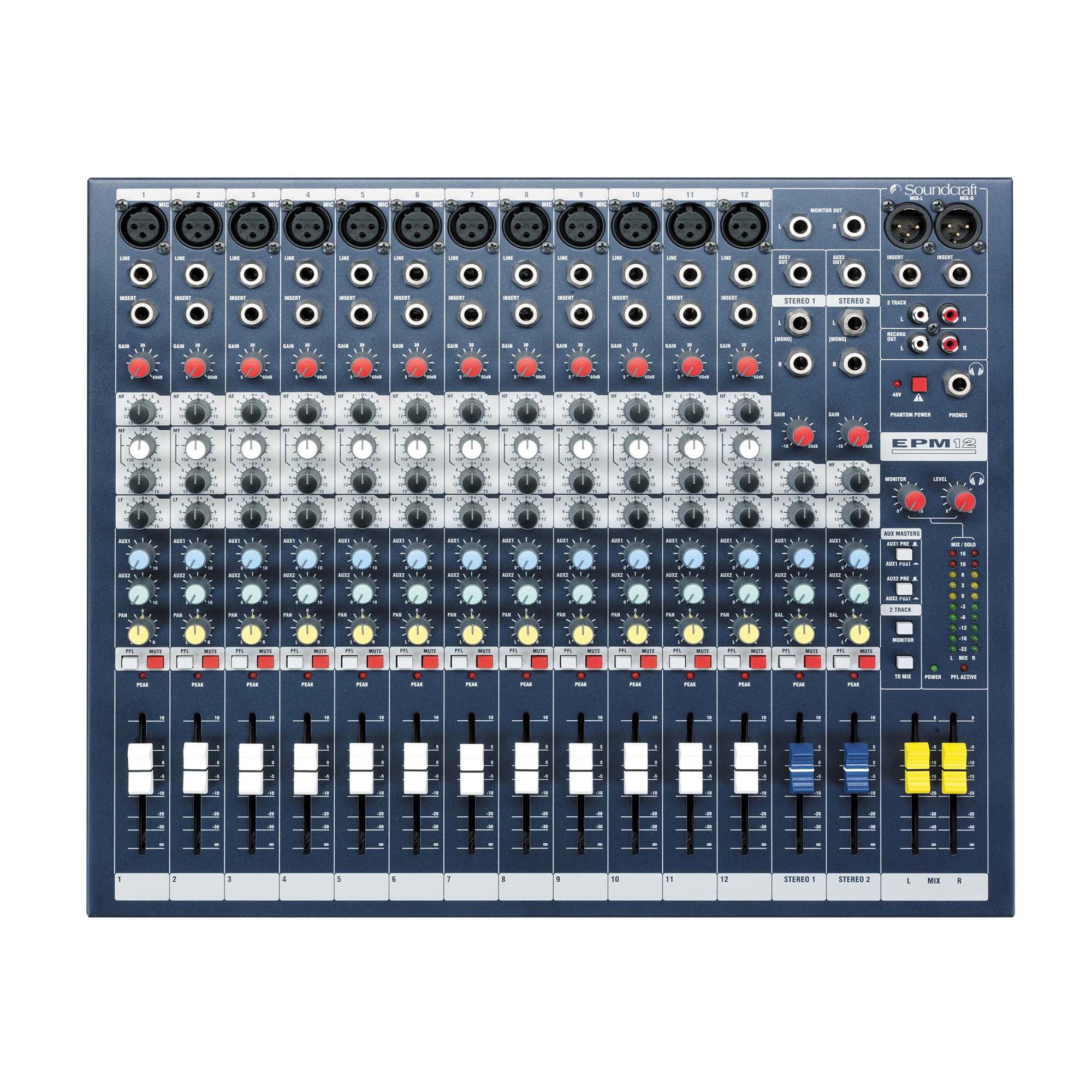 Soundcraft EPM12 14-Channel Mixer