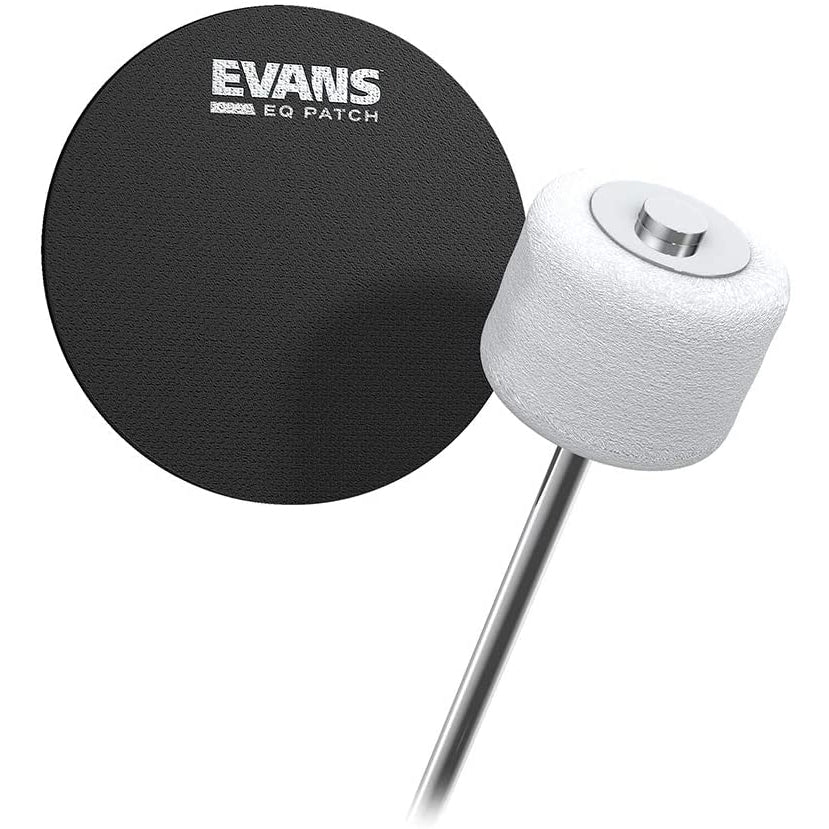 Evans EQ Black Nylon Single Patch