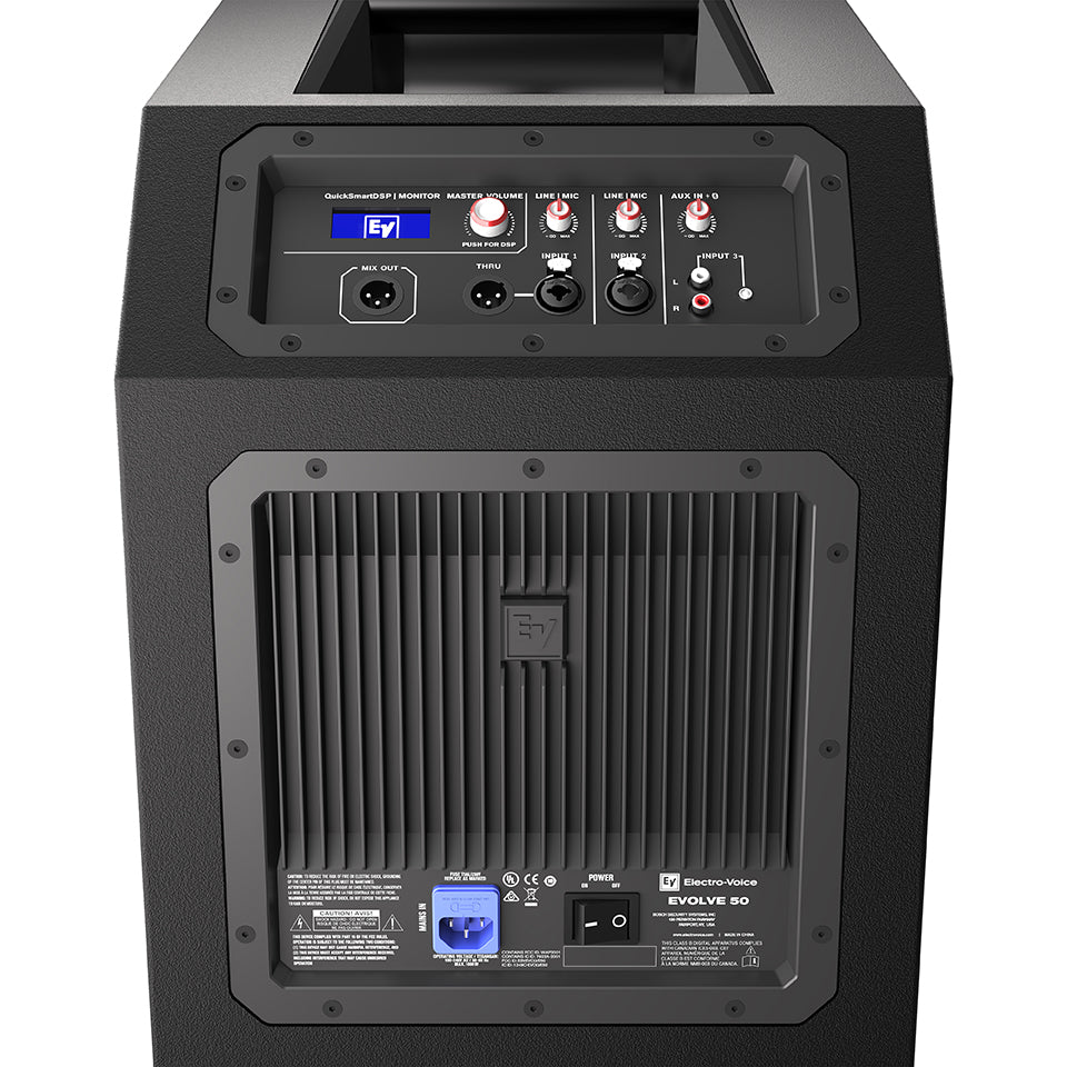 Electro-Voice EVOLVE 50 Portable Column PA System Black