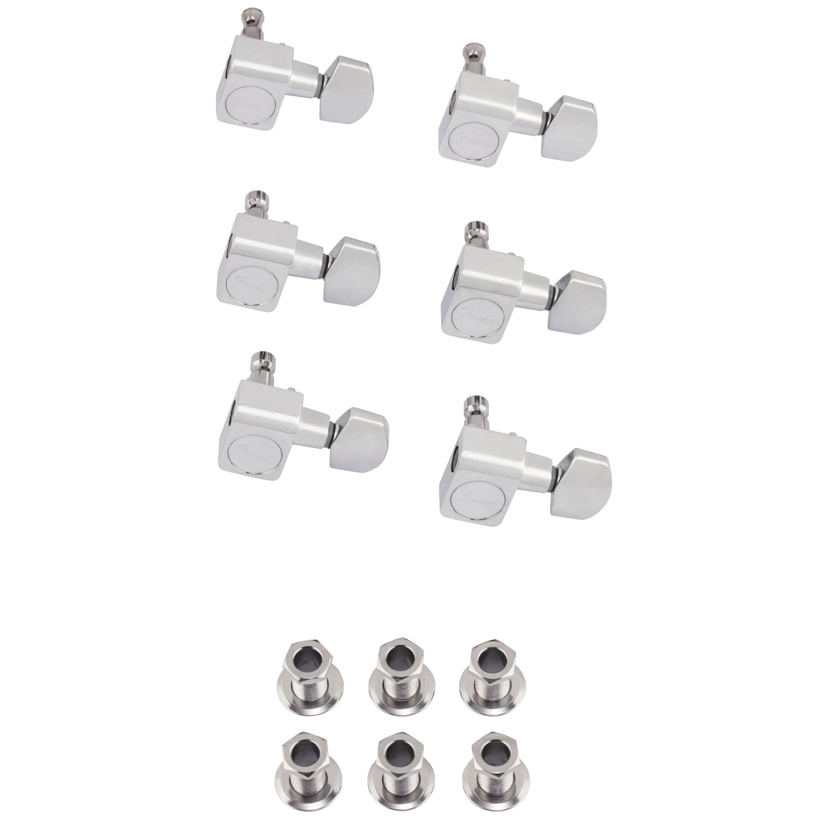 Fender American Pro Staggered Strat/Tele Tuning Machine Set Chrome