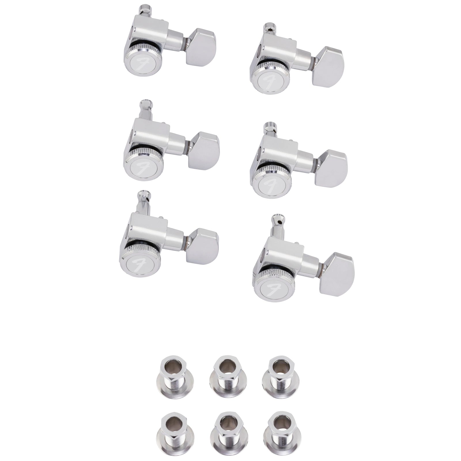 Fender Locking Strat/Tele Tuning Machines Polished Chrome