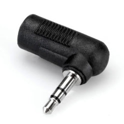 Hosa 3.5mm TRS to 3.5mm TRS Right Angle Adaptor